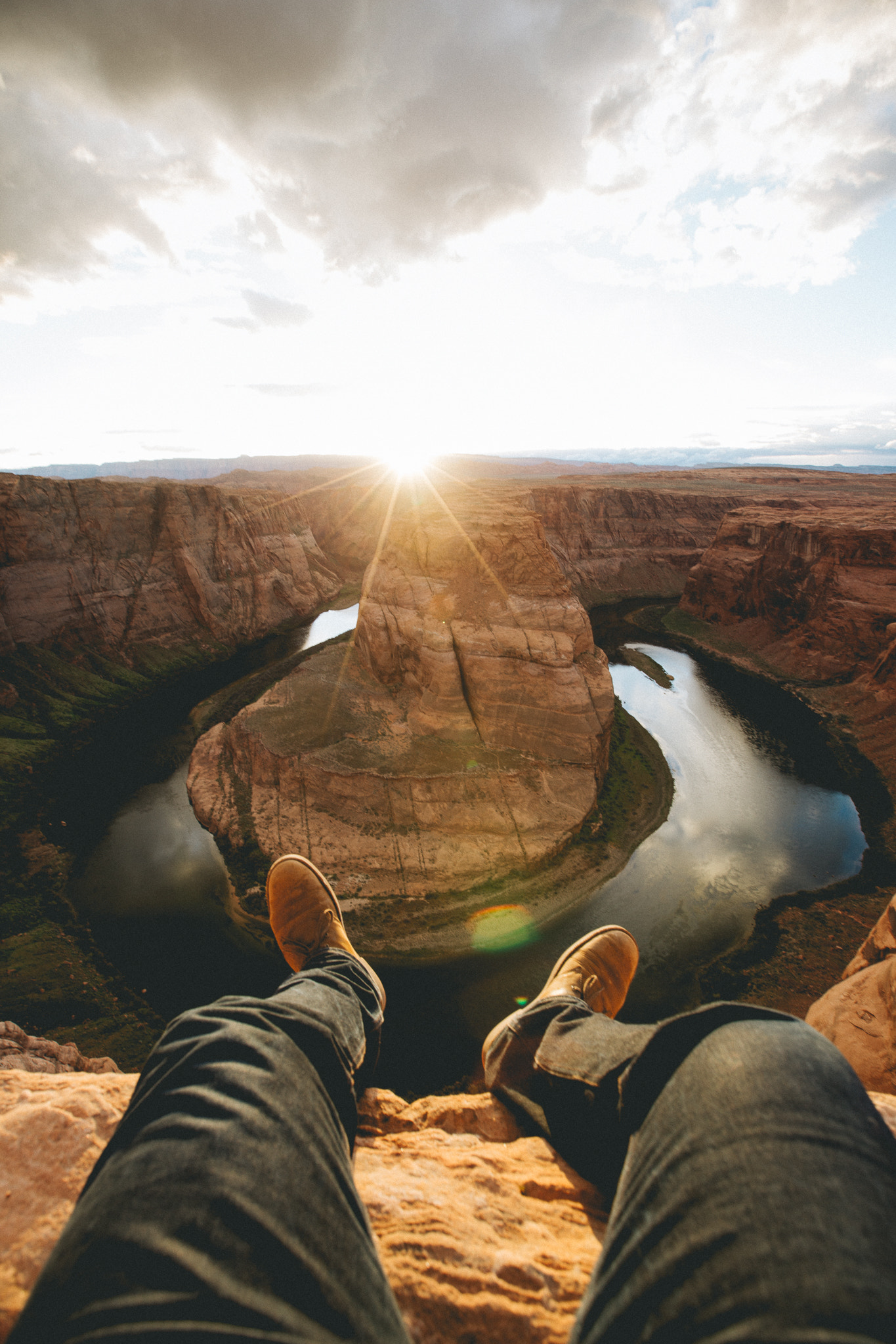 Canon EOS 6D sample photo. Sunset at horseshoe bend. photography