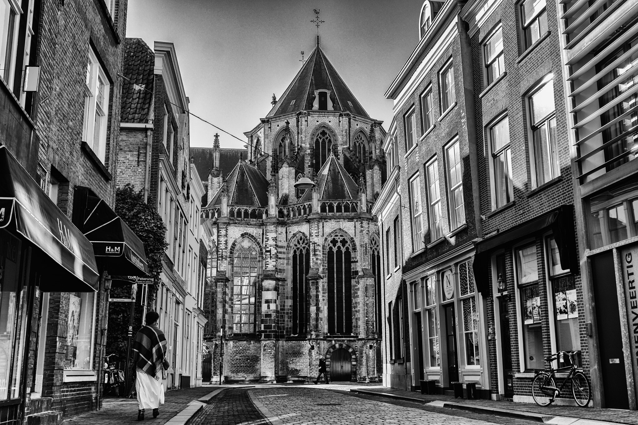 Canon EOS 80D + Canon EF 24-105mm F4L IS USM sample photo. Grote kerk dordrecht photography