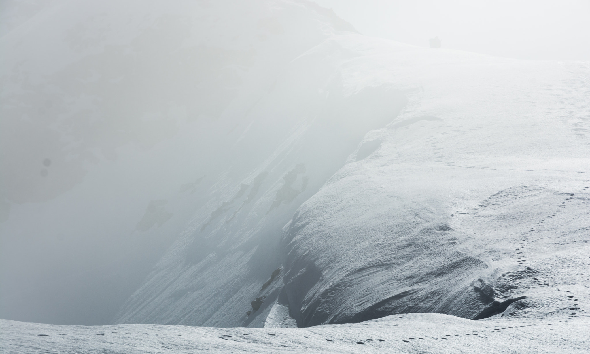 Nikon D7100 sample photo. The snowy ridge. photography