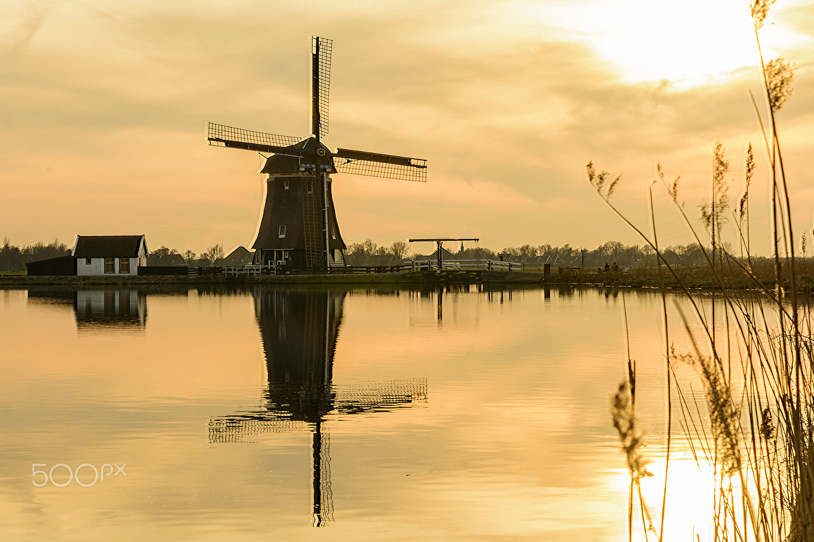 Nikon D7100 + Nikon AF-S Nikkor 50mm F1.4G sample photo. Windmill de woudaap photography