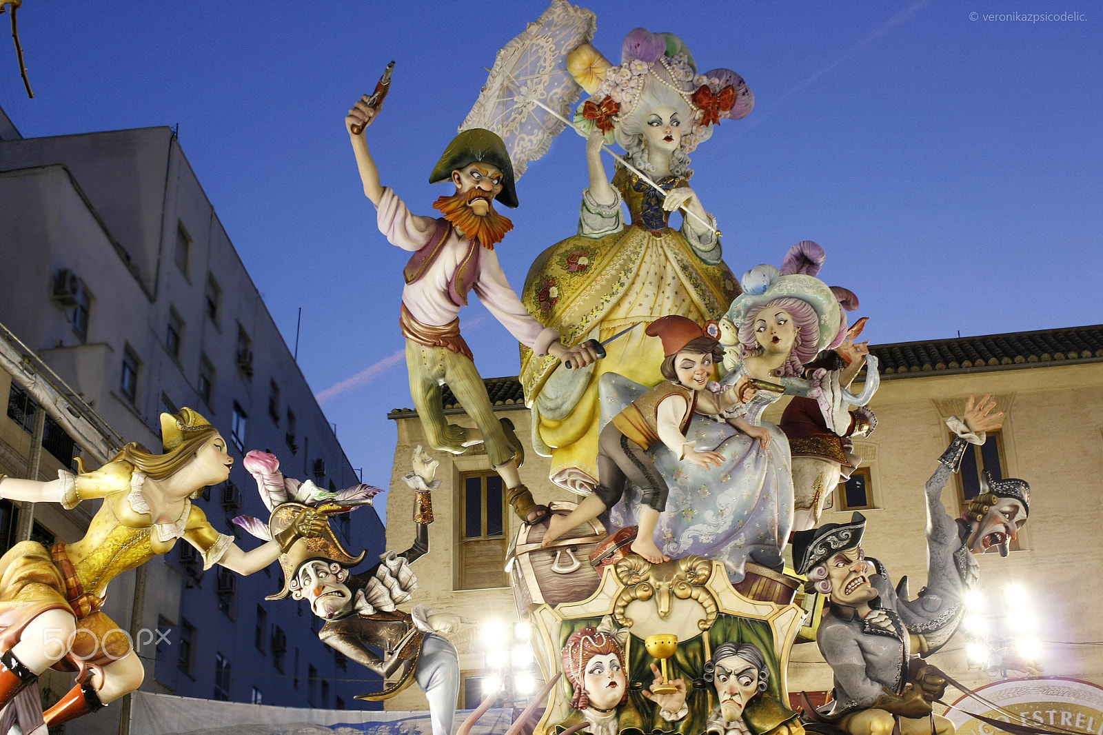 Canon EF-S 18-55mm F3.5-5.6 IS sample photo. Fallas 2o17 photography