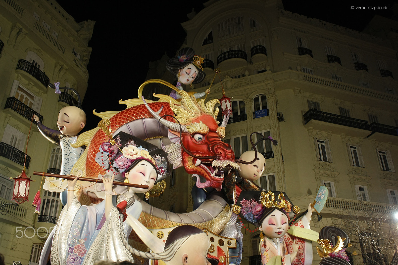 Canon EF-S 18-55mm F3.5-5.6 IS sample photo. Fallas 2o17 photography