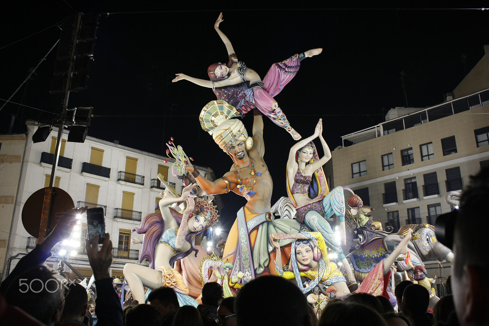 Canon EF-S 18-55mm F3.5-5.6 IS sample photo. Fallas 2o17 photography