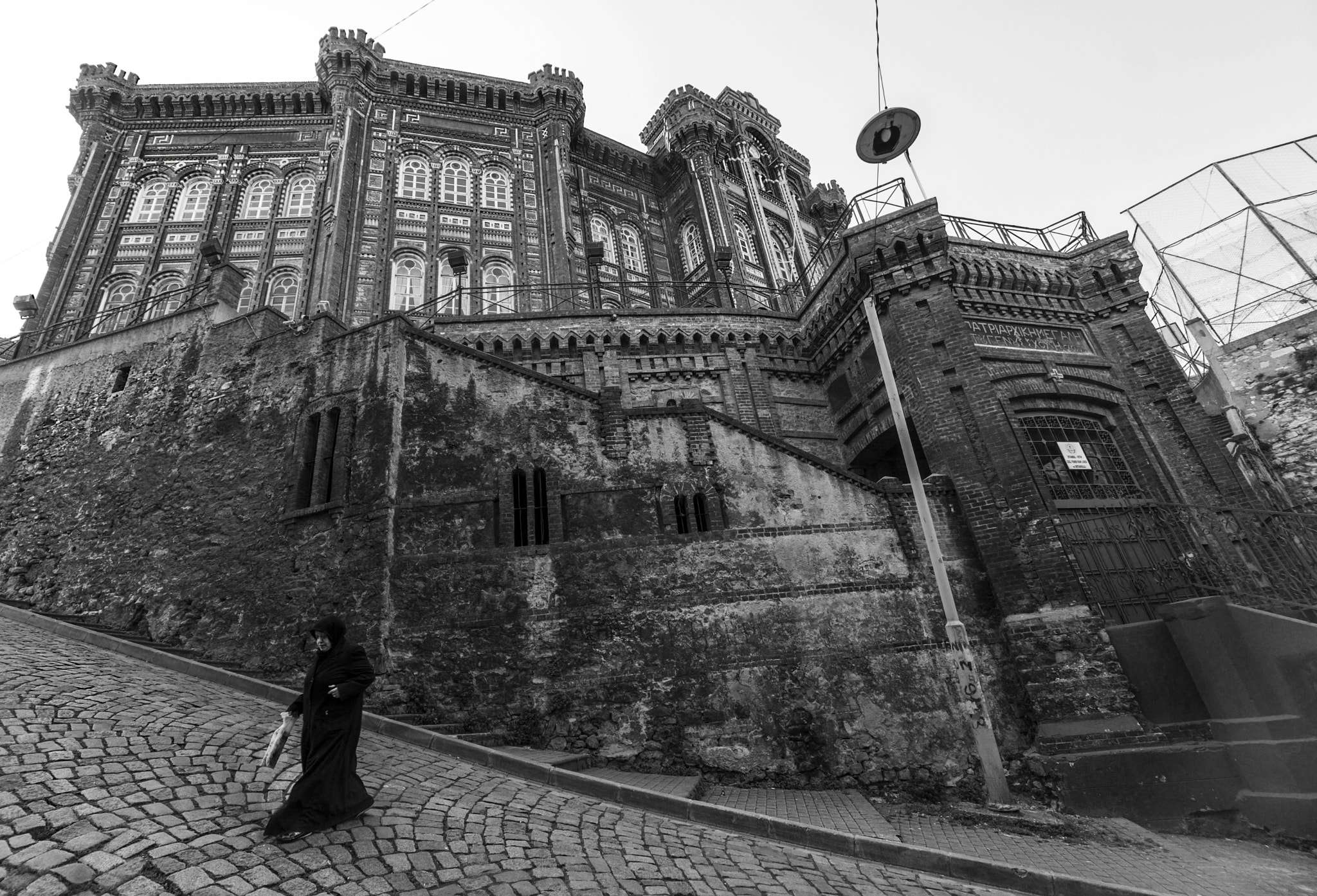 Sony a6000 + Sony E 10-18mm F4 OSS sample photo. Fener greek orthodox college photography