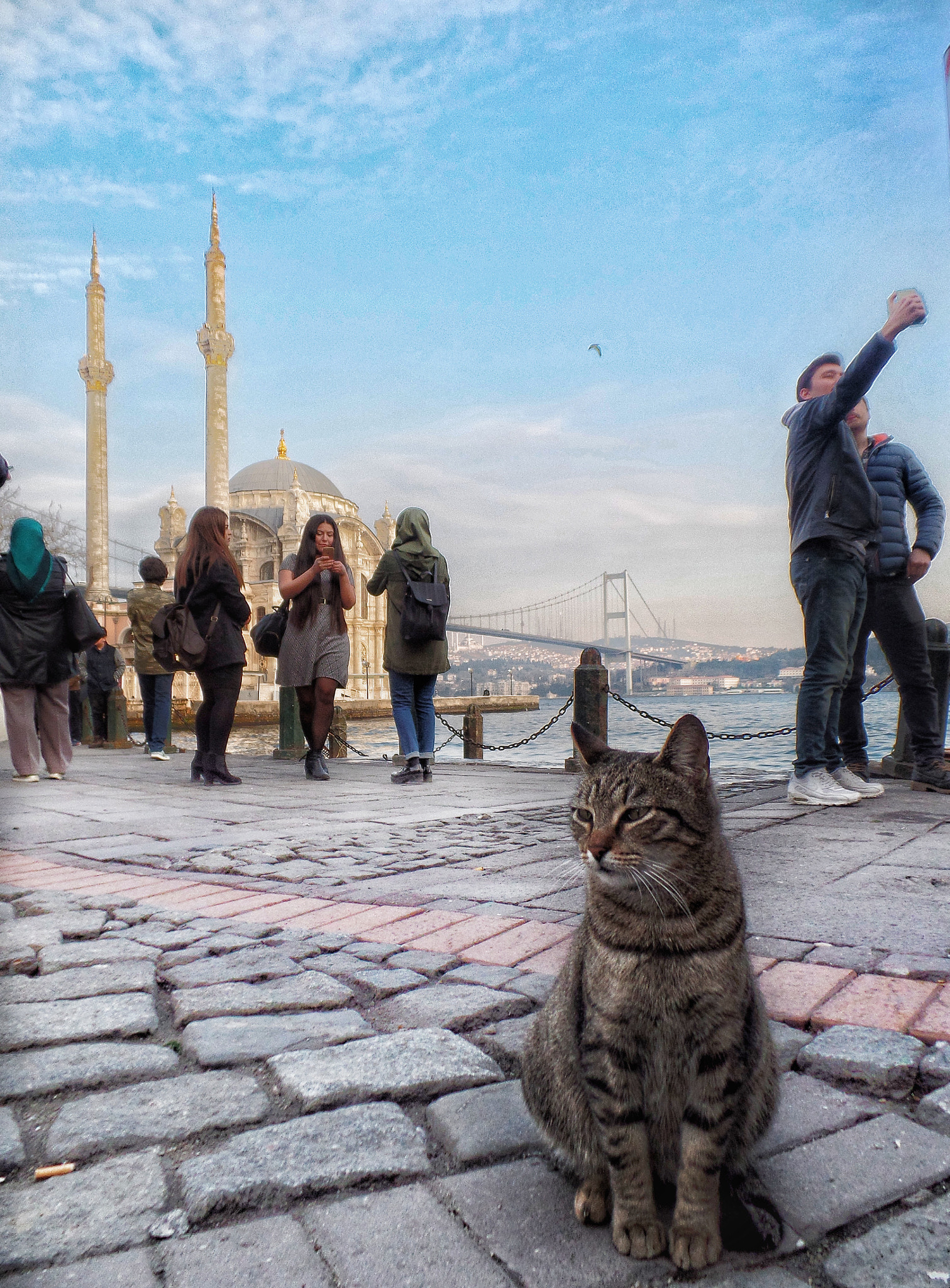 Samsung WB350F/WB351F/WB352F sample photo. Ortakoy mosque photography