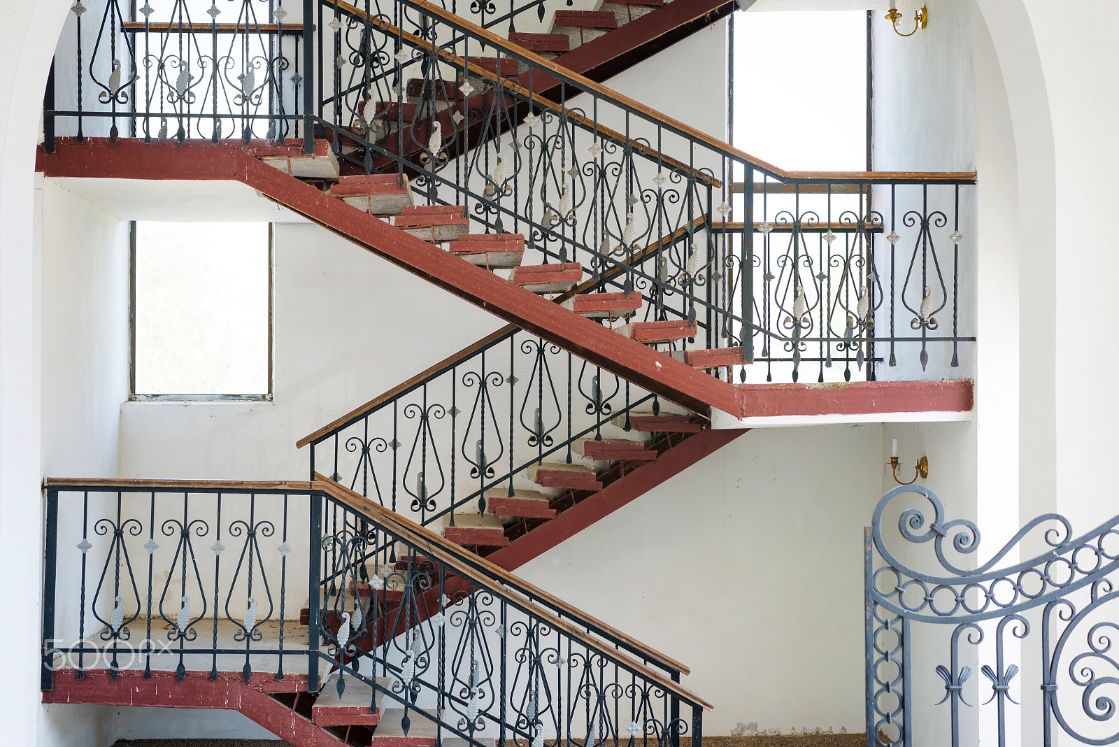 Nikon D800 sample photo. Ramp and staircases photography