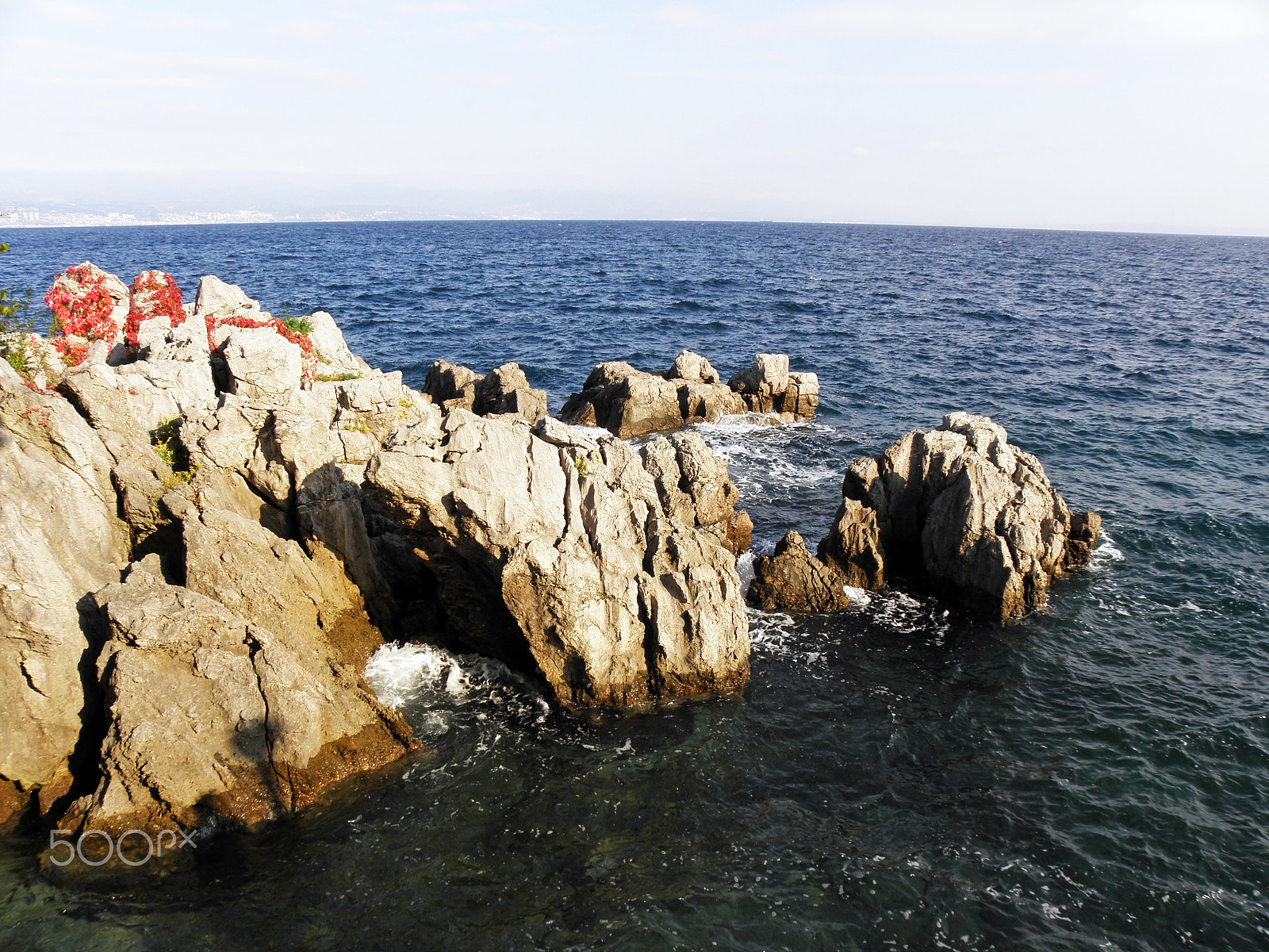 Olympus SP590UZ sample photo. Adriatic coast between opatija and lovran,croatia,18 photography