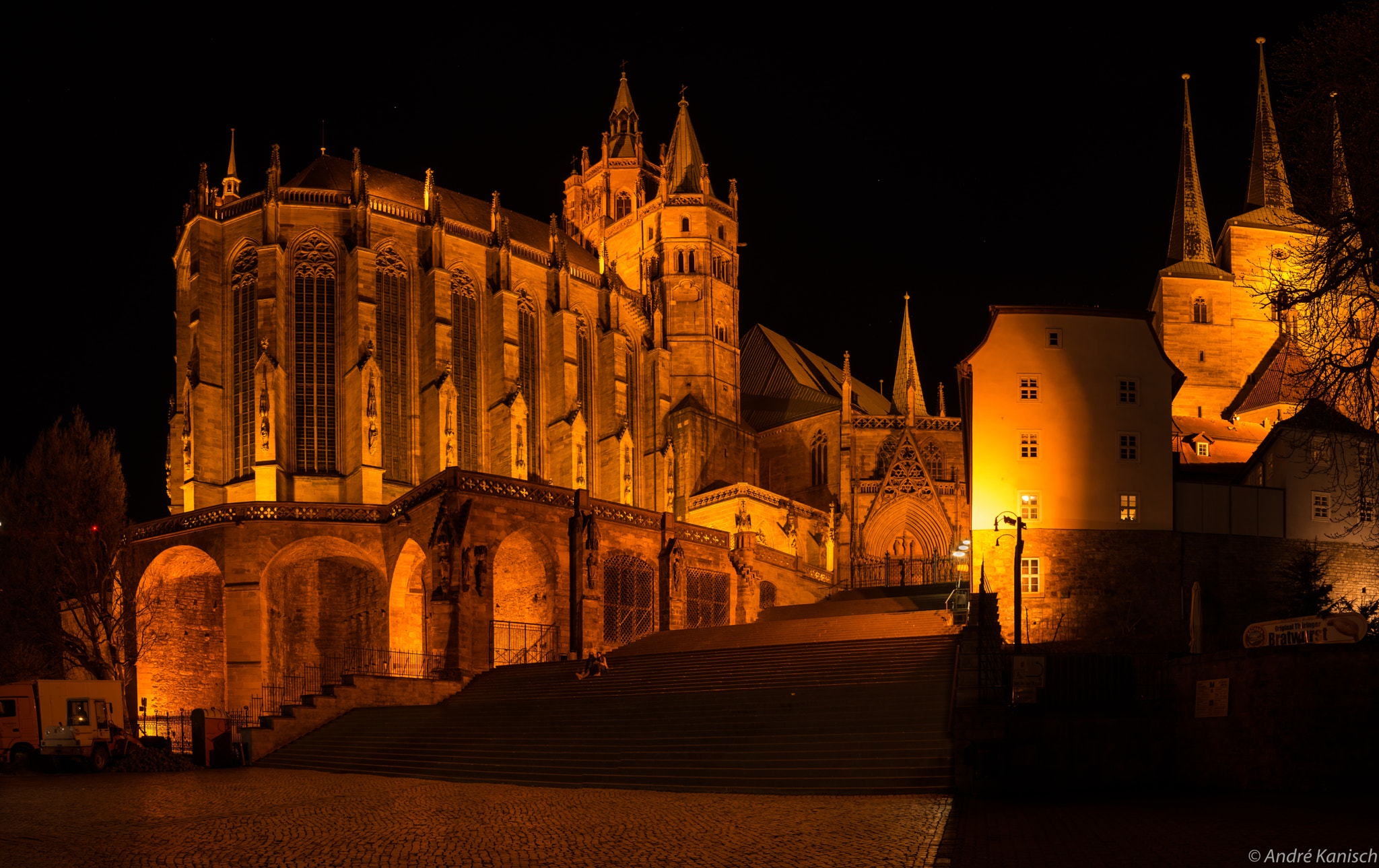 Nikon D800 sample photo. Erfurter dom photography