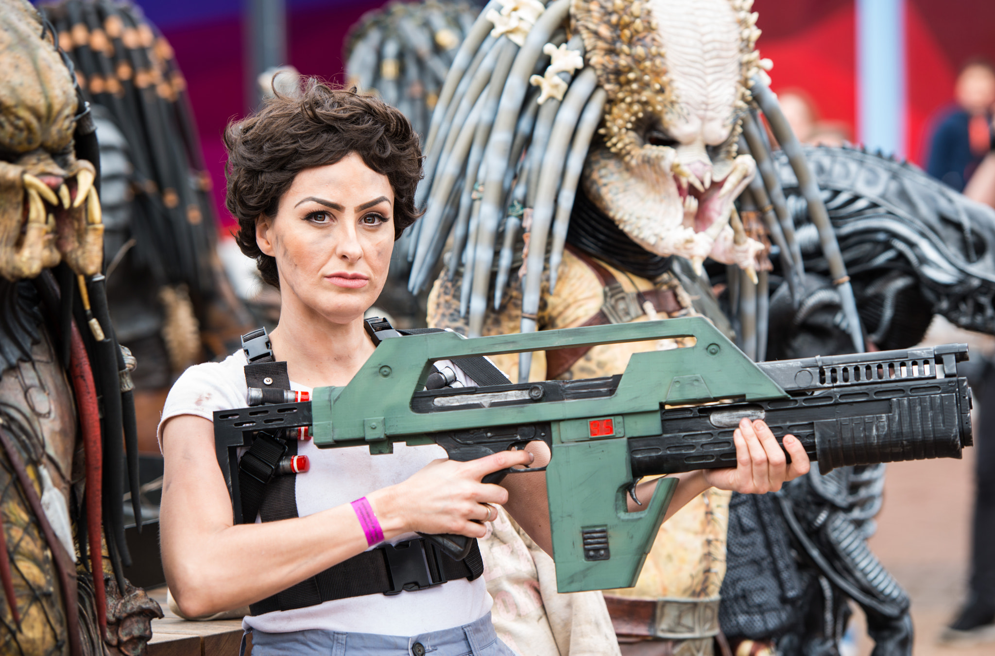 Nikon AF-S Nikkor 70-200mm F2.8G ED VR II sample photo. Comic con birmingham 2017 photography
