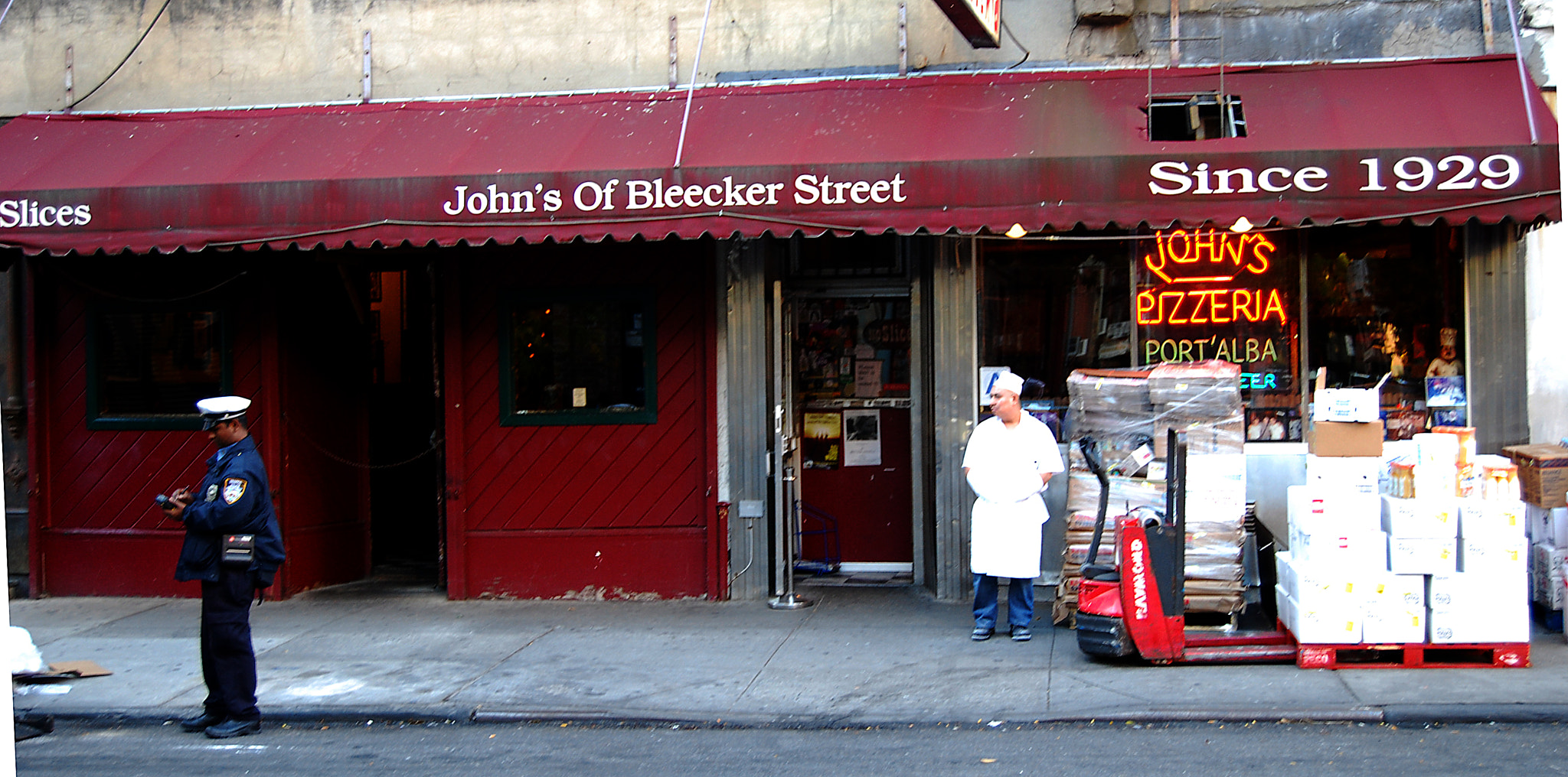 Nikon D40X sample photo. John's pizza photography