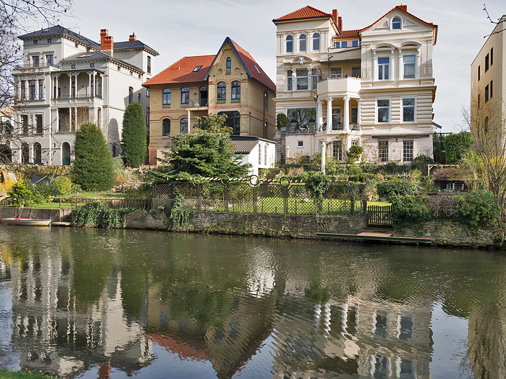 Olympus OM-D E-M5 sample photo. Braunschweig, an der oker photography