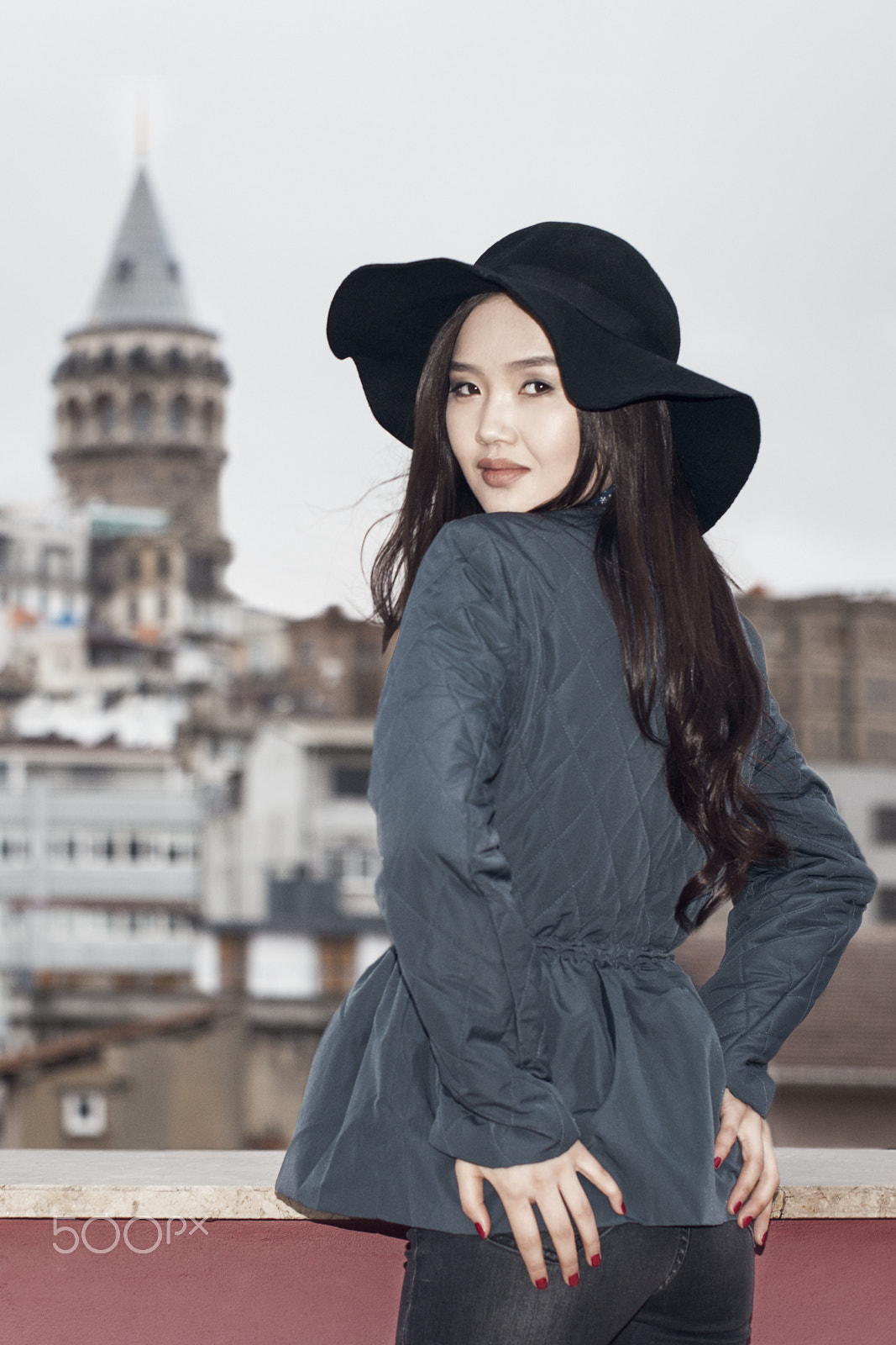 Nikon D810 + Nikon AF-S Nikkor 50mm F1.4G sample photo. Mongolian beauty in istanbul photography