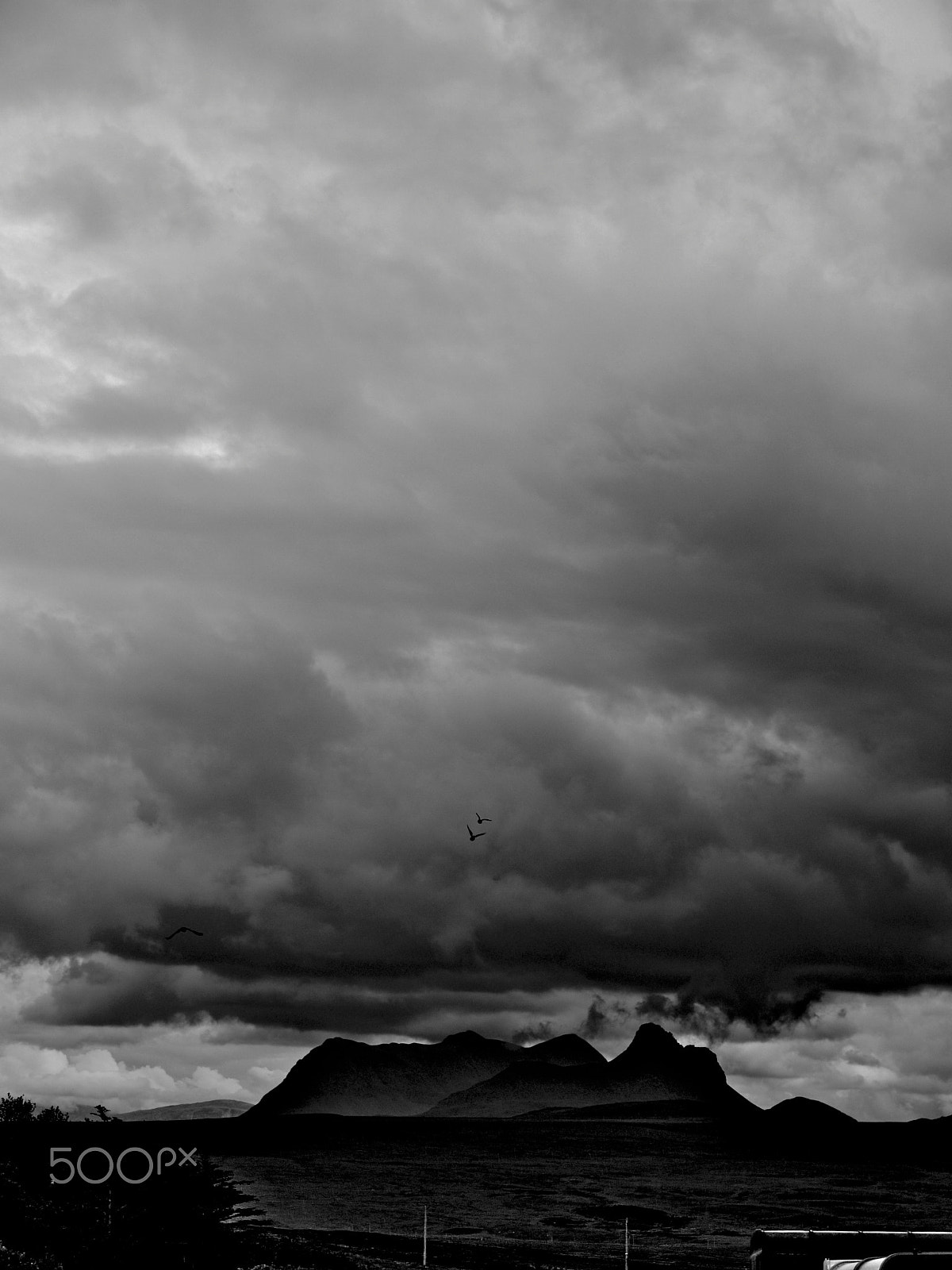 Panasonic Lumix DMC-G1 sample photo. Stac pollaidh. photography