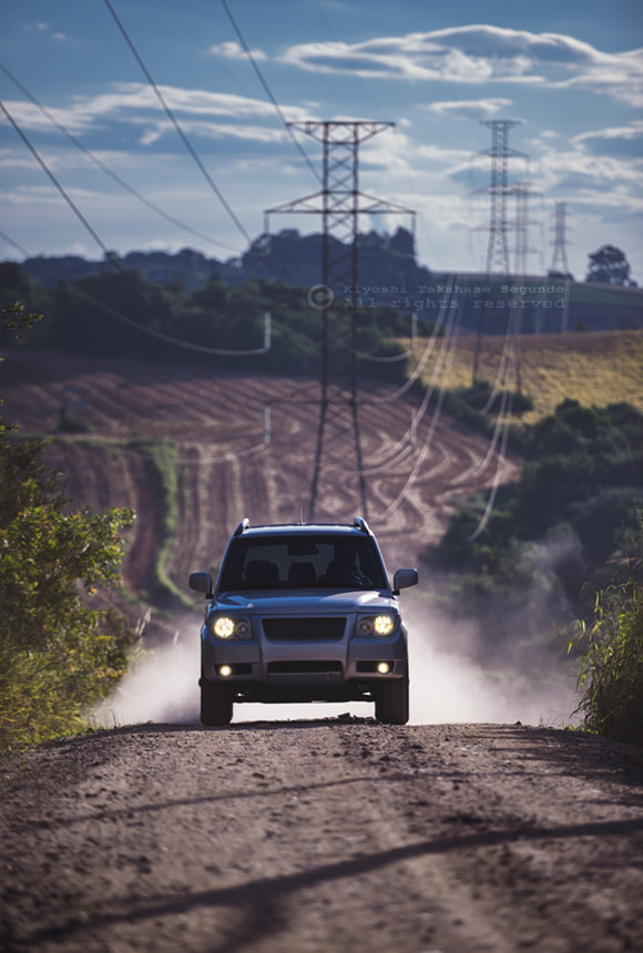 Nikon AF-S Nikkor 70-200mm F2.8G ED VR II sample photo. Gravel roads photography
