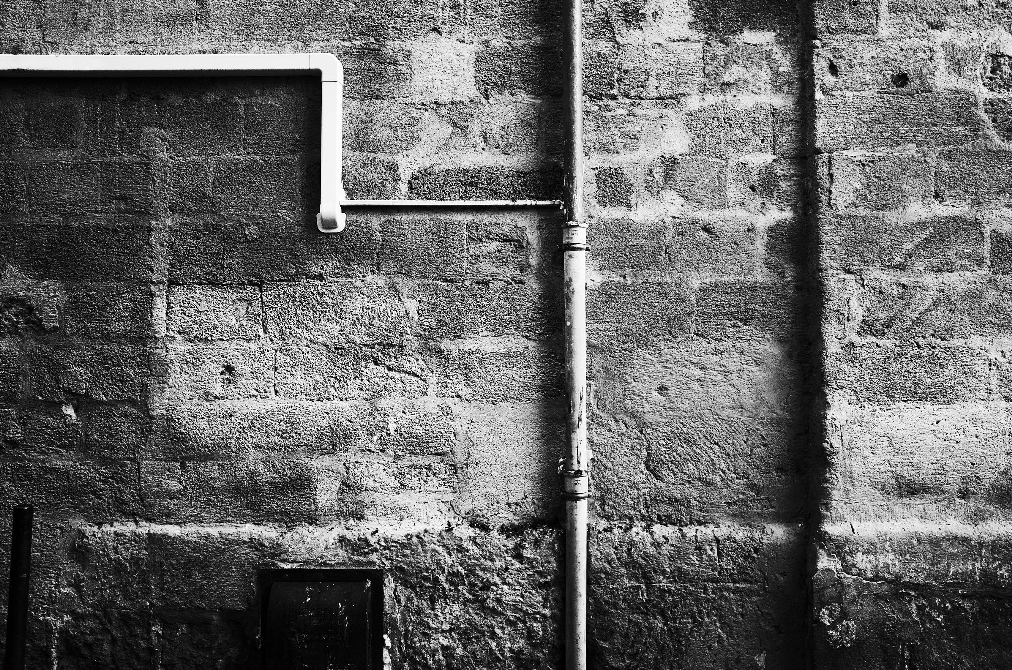 Ricoh GR + GR Lens sample photo. Pipes photography