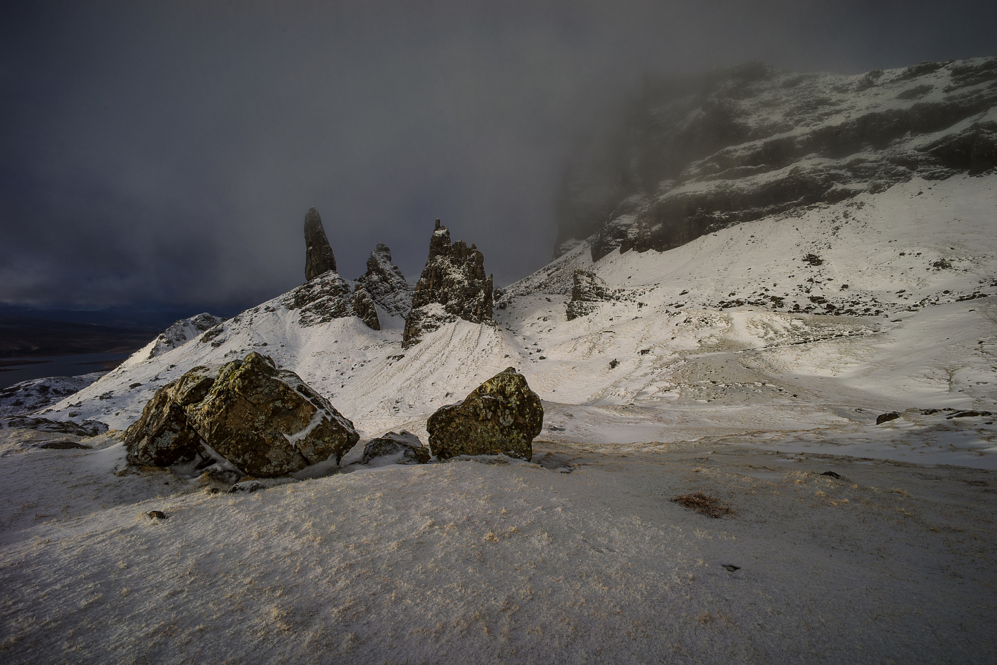 Sony a7R sample photo. Old man of storr photography