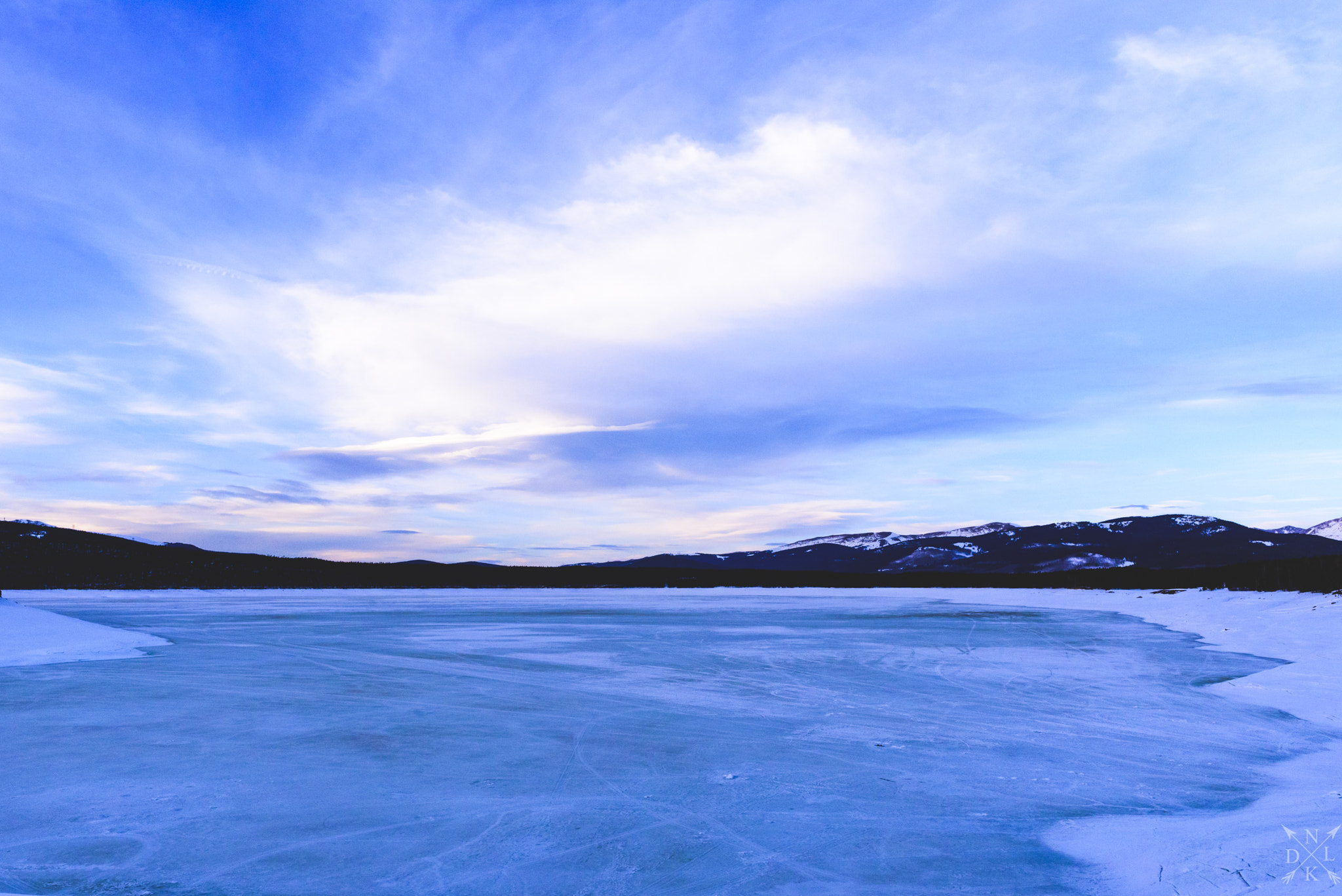 Nikon D750 sample photo. Frozen sunsets photography