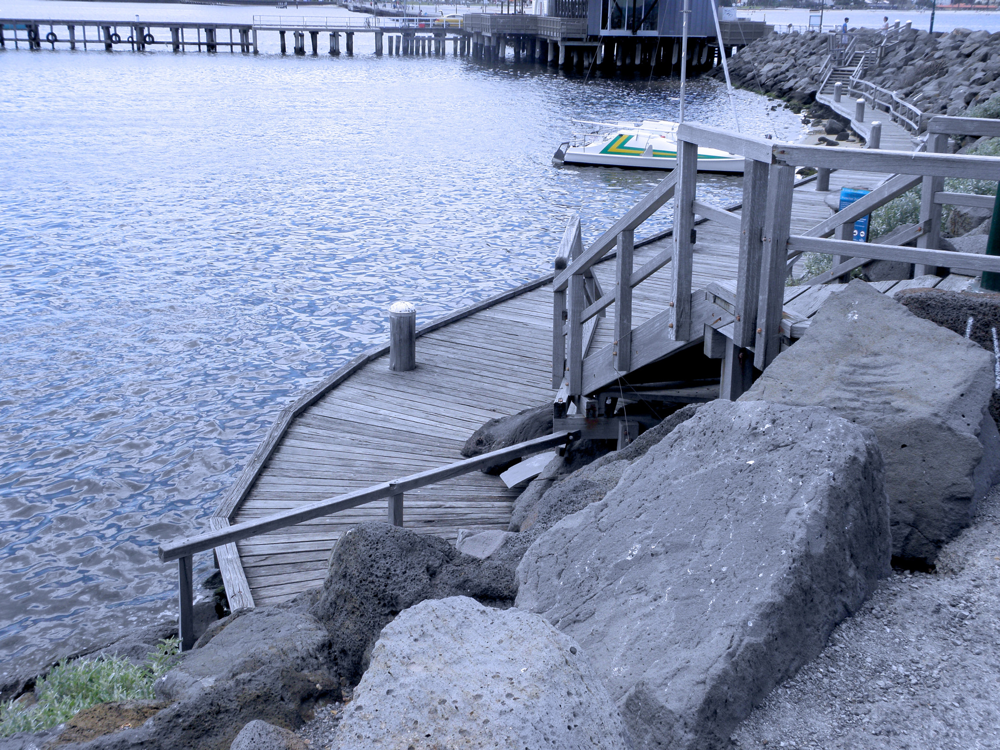Olympus SP590UZ sample photo. Harbour dock photography