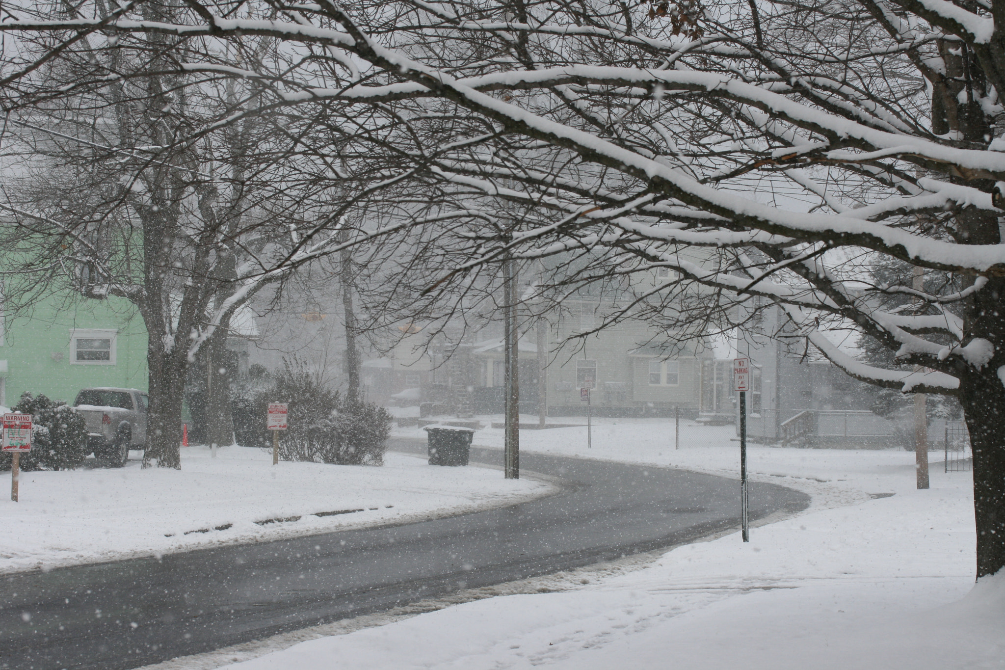 Wintery street