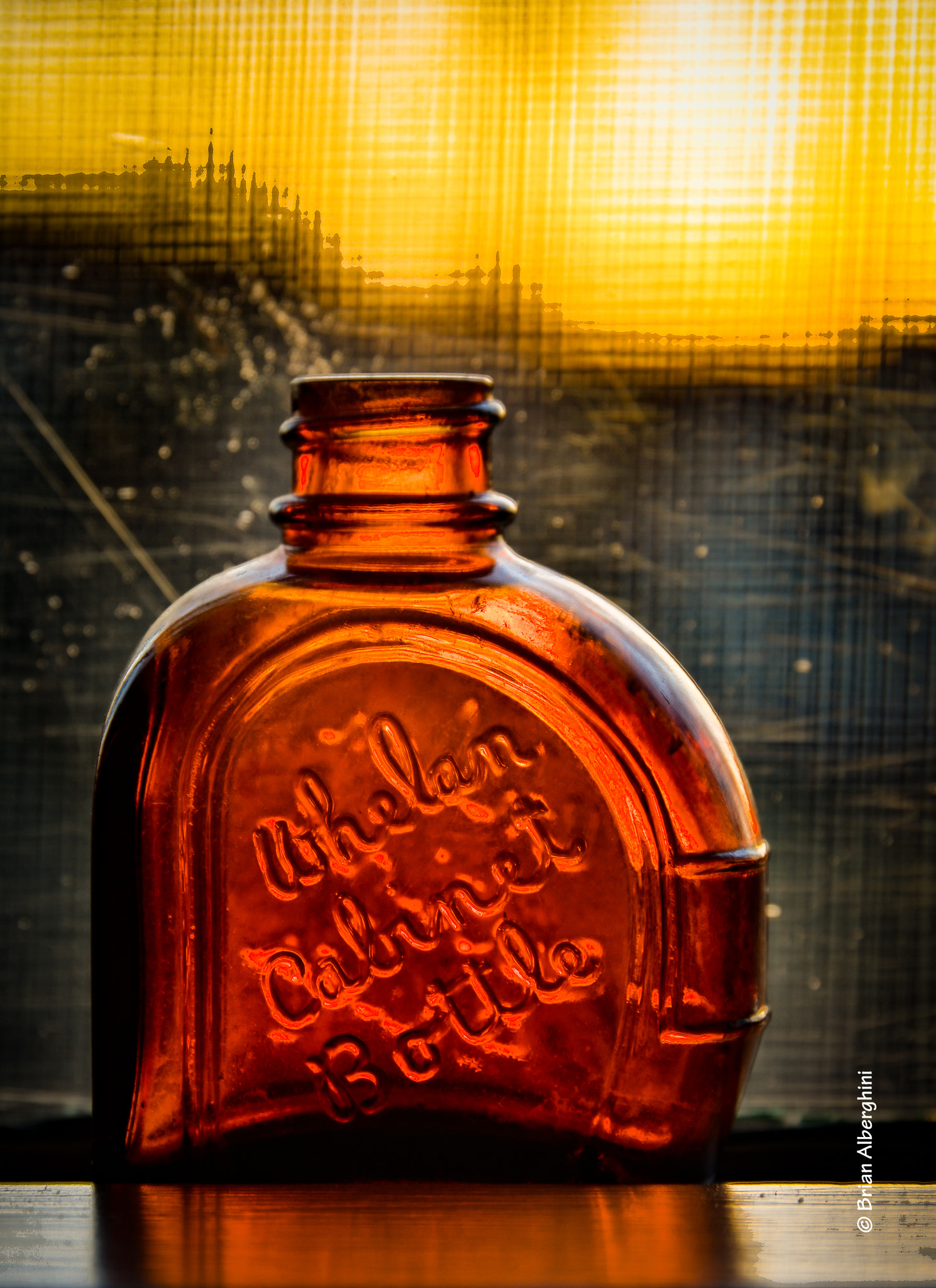 Nikon D7100 sample photo. Sunset thru a bottle photography