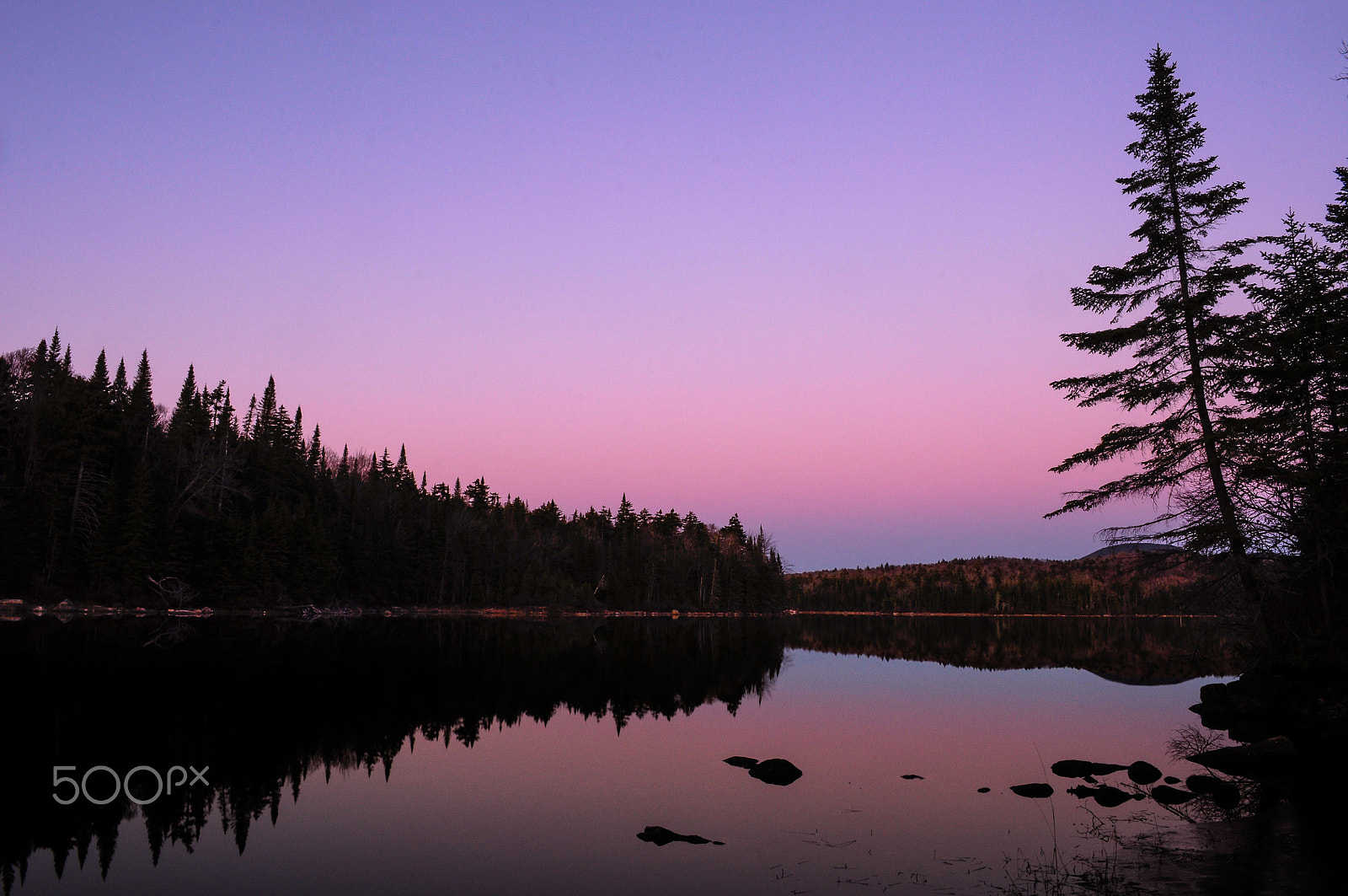 Nikon D90 sample photo. Adirondack sunset photography