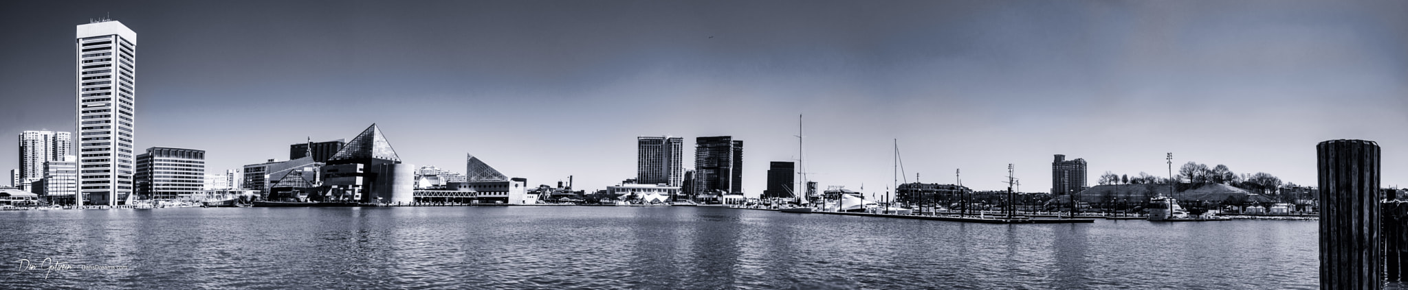 Fujifilm X-Pro2 sample photo. Baltimore inner harbor pano one photography