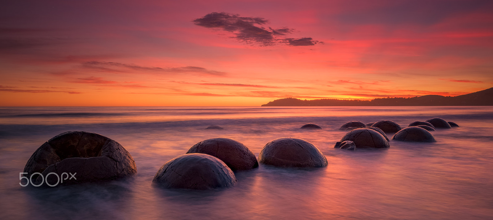 Nikon D810 sample photo. Boulders sunrise photography