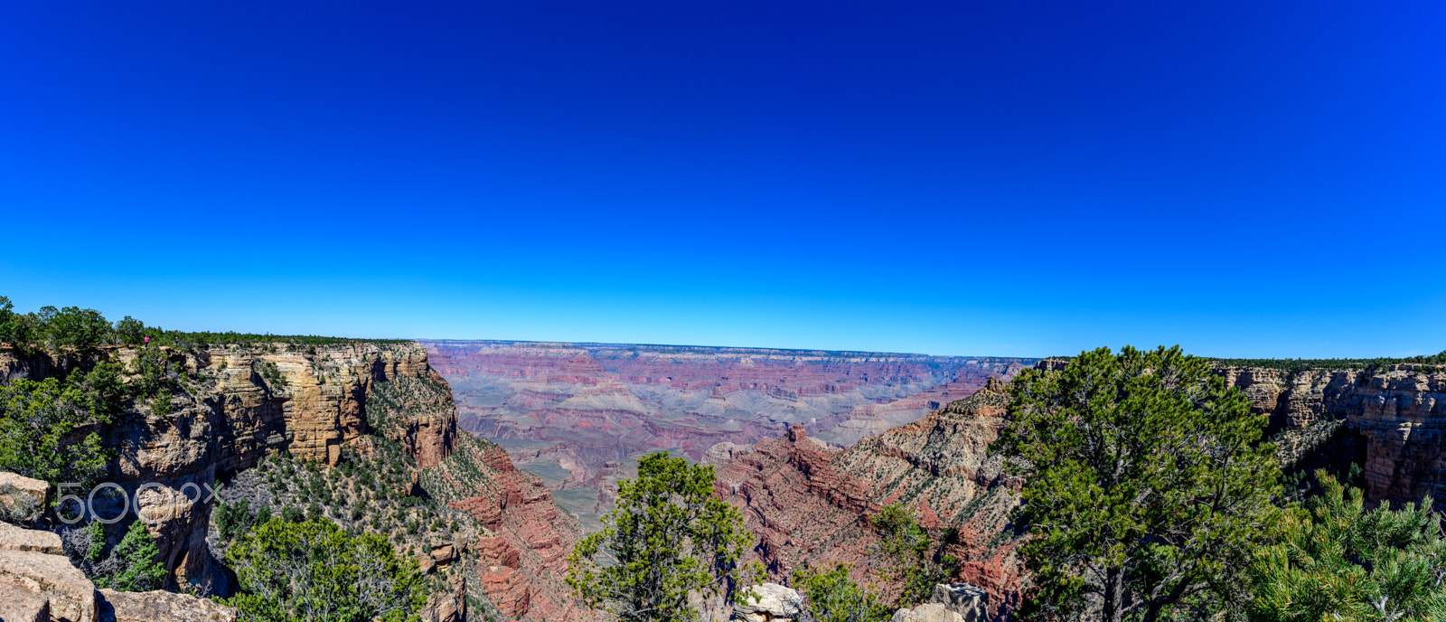 Nikon D810 + Nikon AF-S Nikkor 24mm F1.8G ED sample photo. Grand canyon vivid blue photography