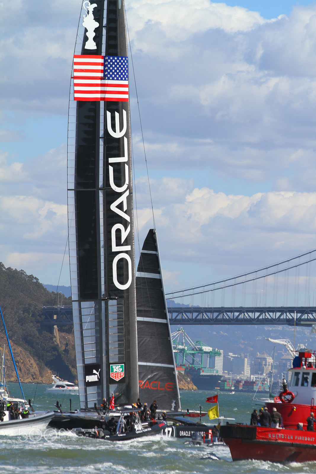 Canon EF 70-200mm F2.8L IS II USM sample photo. 2013 america's cup photography