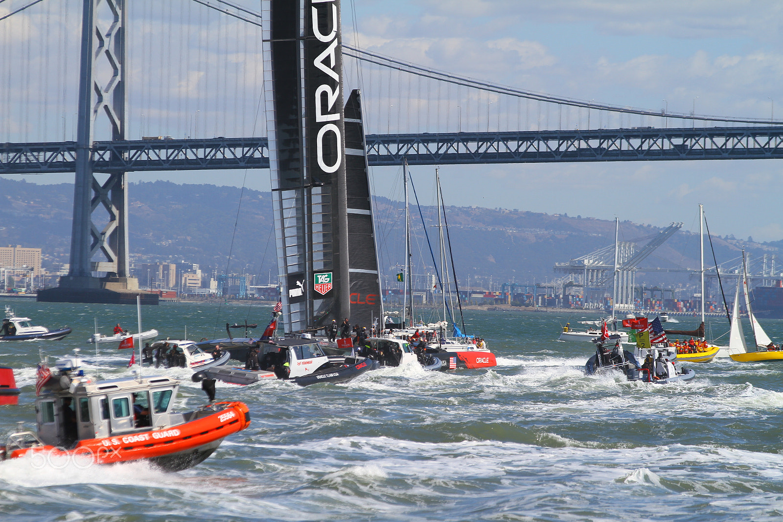Canon EF 70-200mm F2.8L IS II USM sample photo. 2013 america's cup photography
