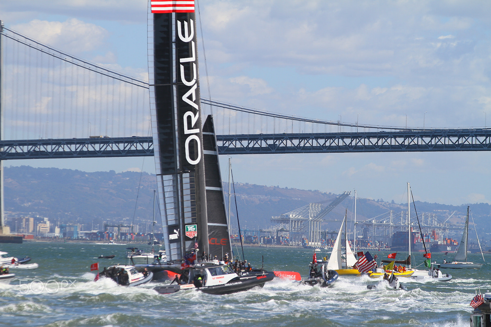 Canon EF 70-200mm F2.8L IS II USM sample photo. 2013 america's cup photography