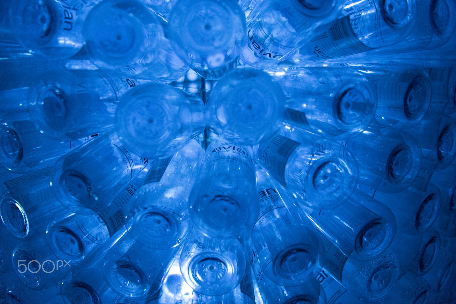 Nikon D750 + Nikon AF-S Nikkor 24-70mm F2.8E ED VR sample photo. Recycled bottles decoration photography