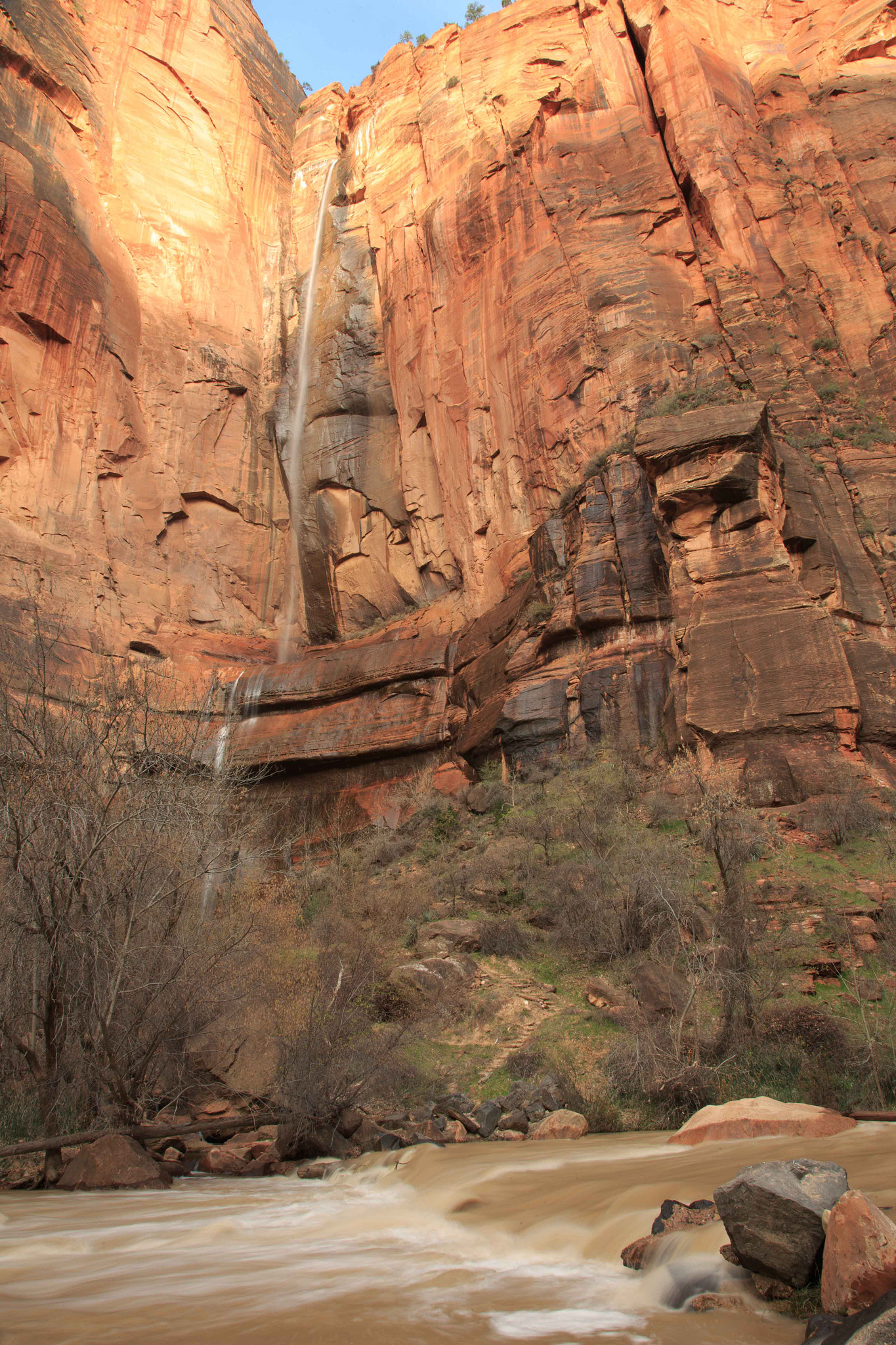 Canon EOS-1D X sample photo. Small waterfall photography