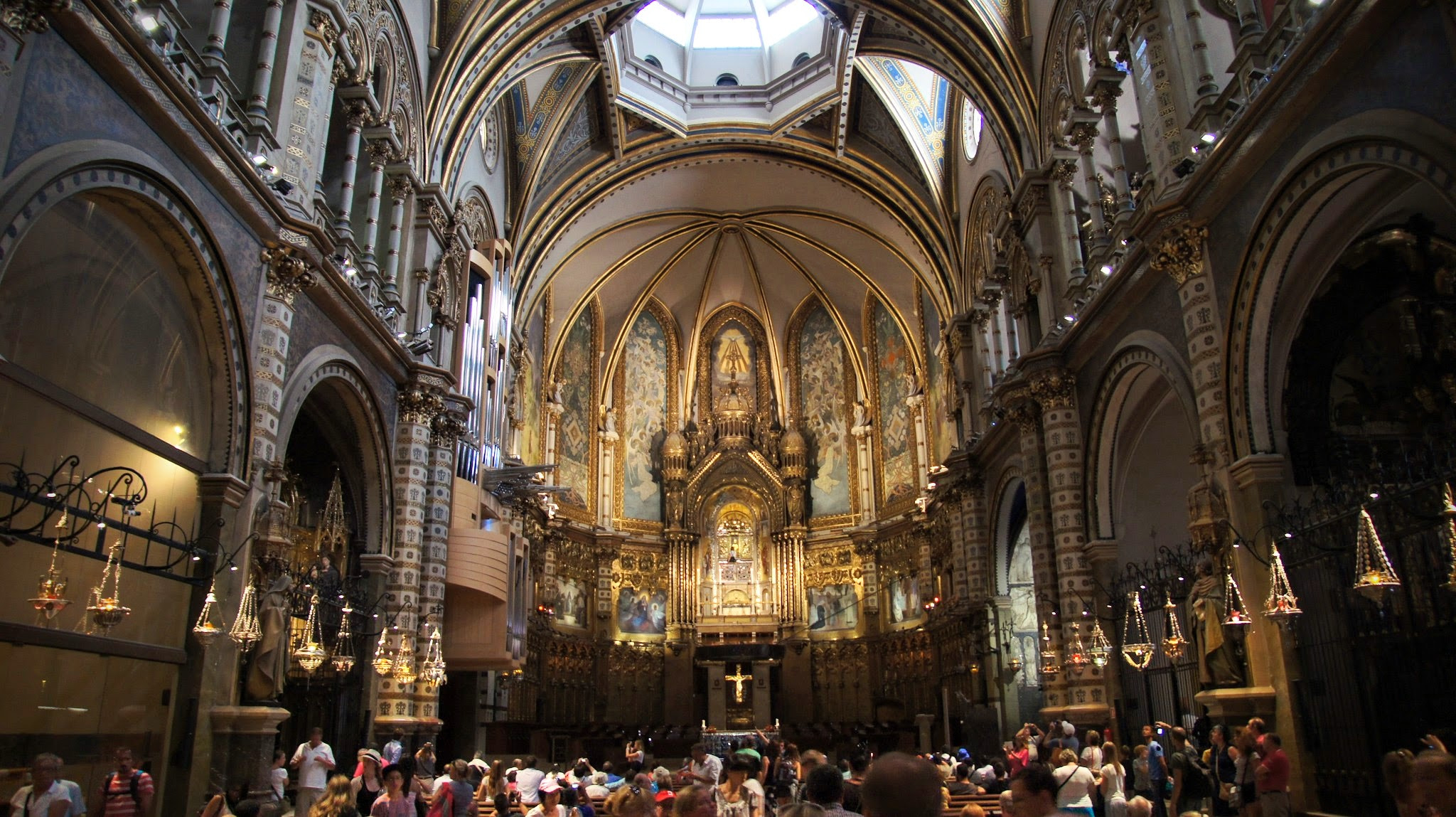 Sony SLT-A33 sample photo. Montserrat abbey  photography