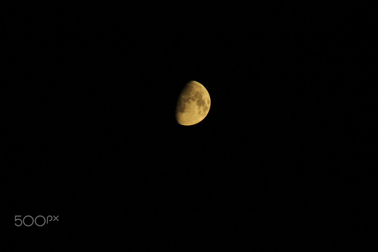 Canon EF 75-300mm f/4-5.6 USM sample photo. Just the moon photography