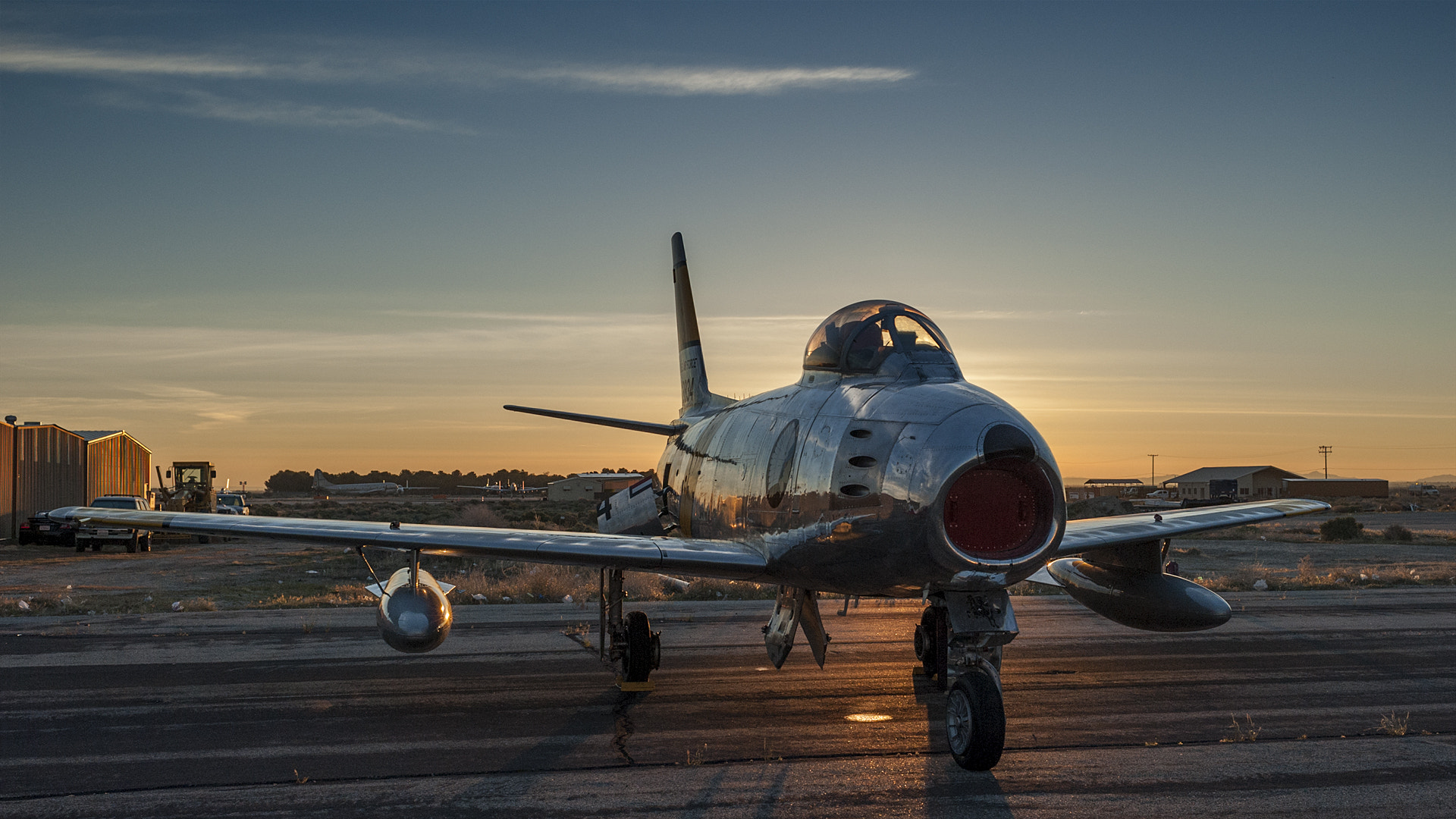 Nikon AF Nikkor 35mm F2D sample photo. North american f-86f sabre photography