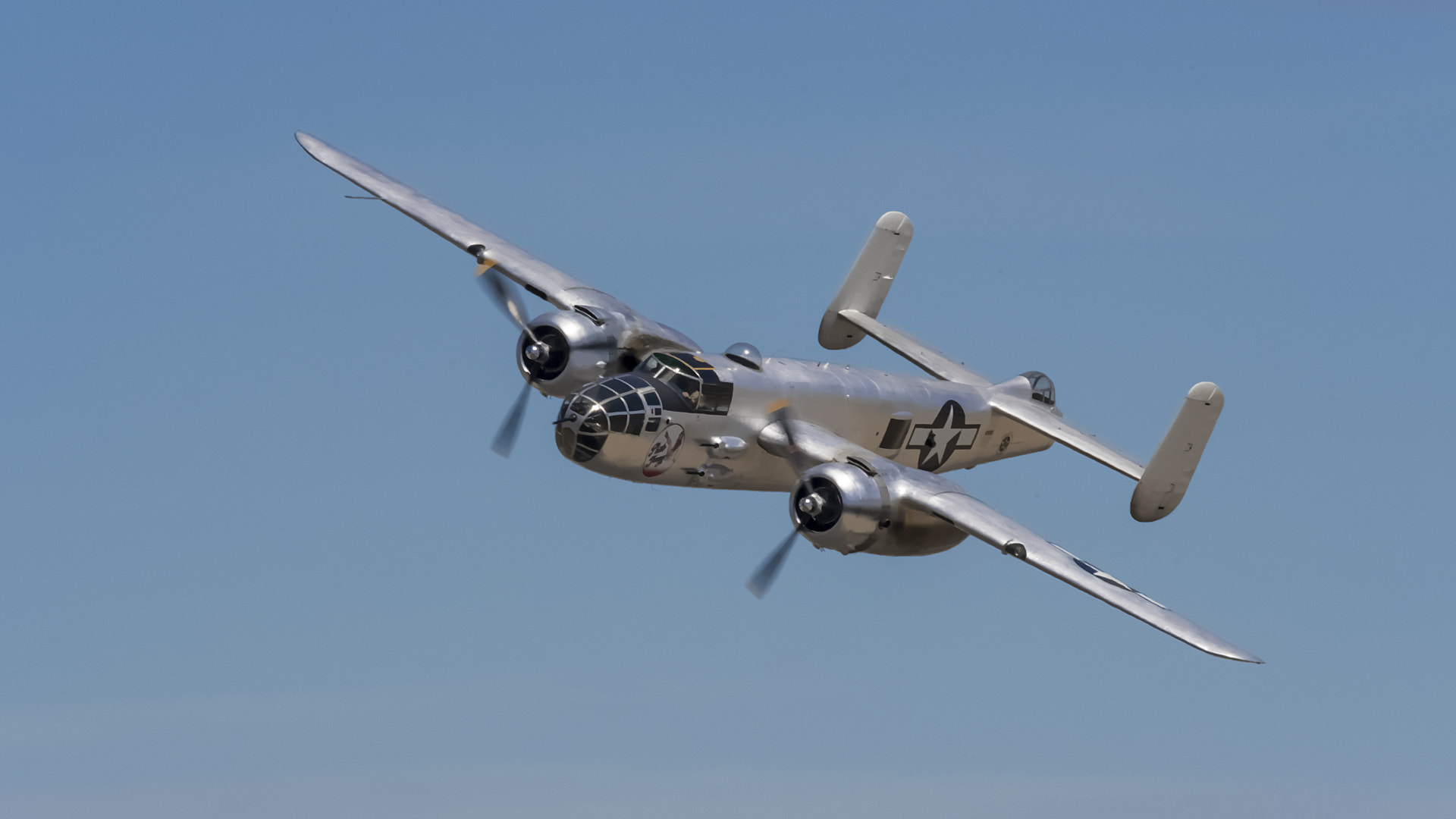 Sigma 150-500mm F5-6.3 DG OS HSM sample photo. North american b-25j mitchell photography