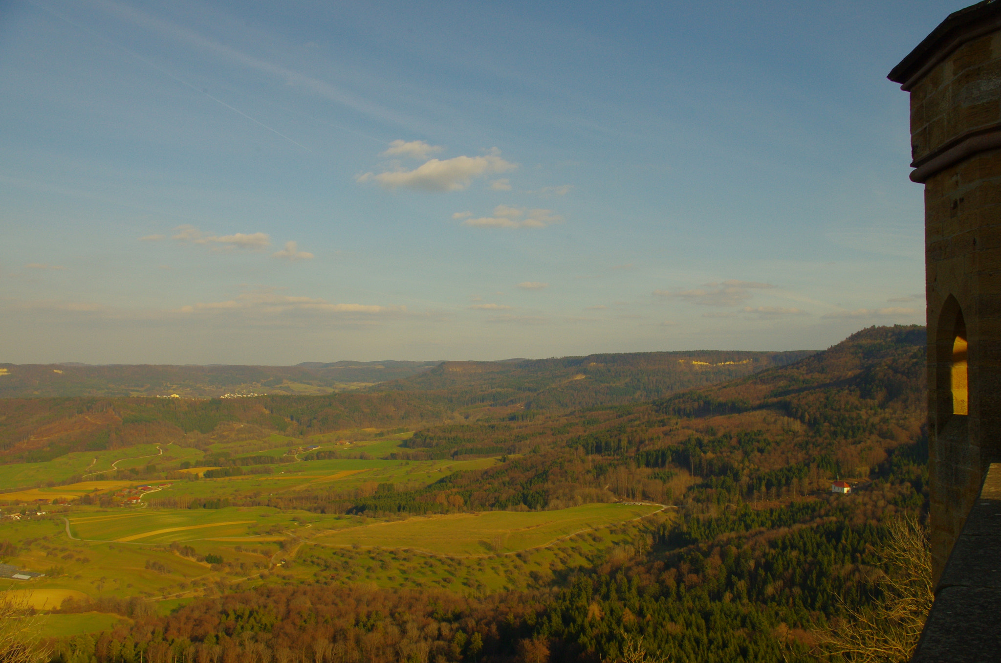 Pentax K-5 + Pentax smc DA 18-55mm F3.5-5.6 AL sample photo. Fascinating landscape around the castle hohenzollern photography