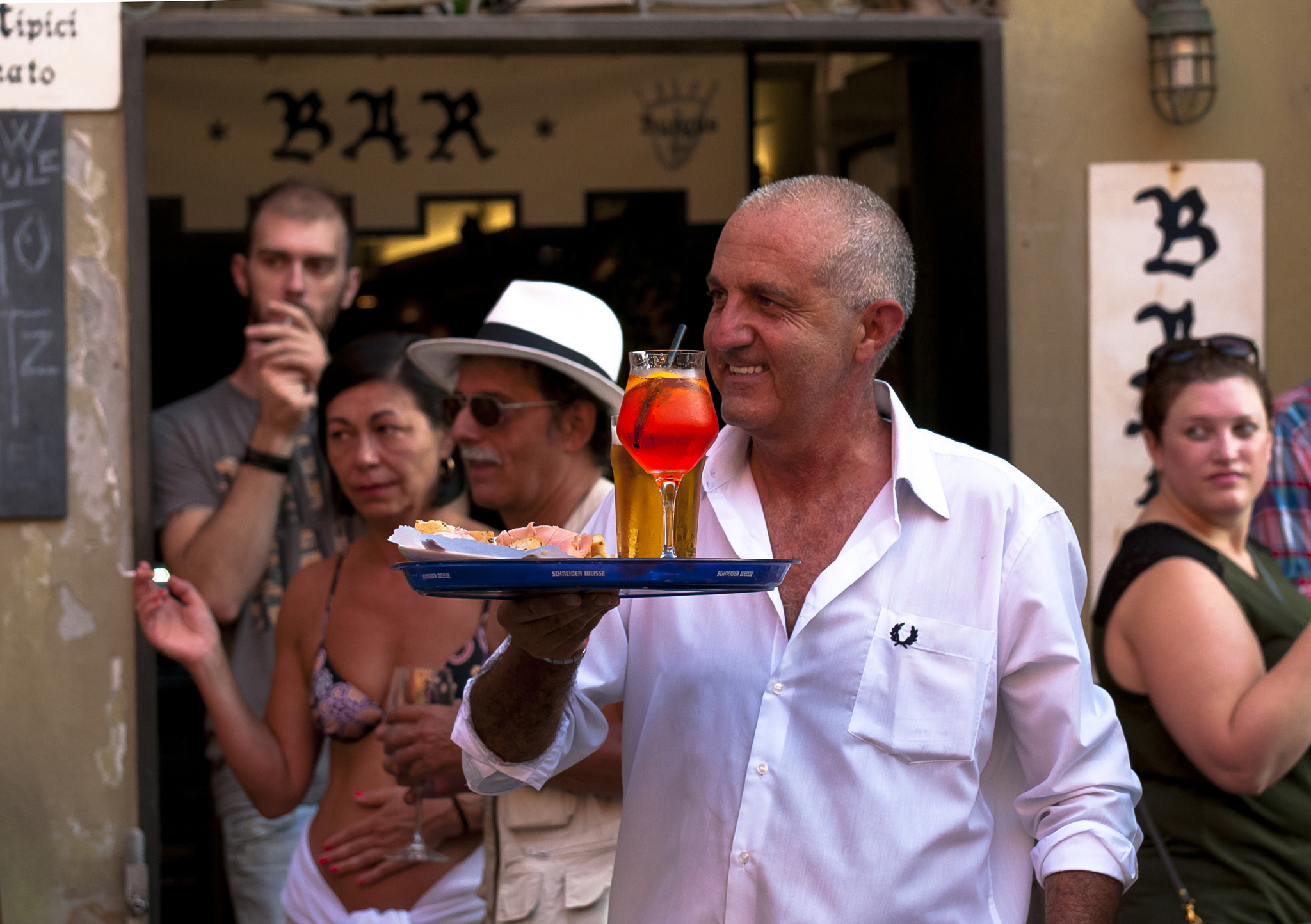 Nikon D300S sample photo. Vernazza spritz photography