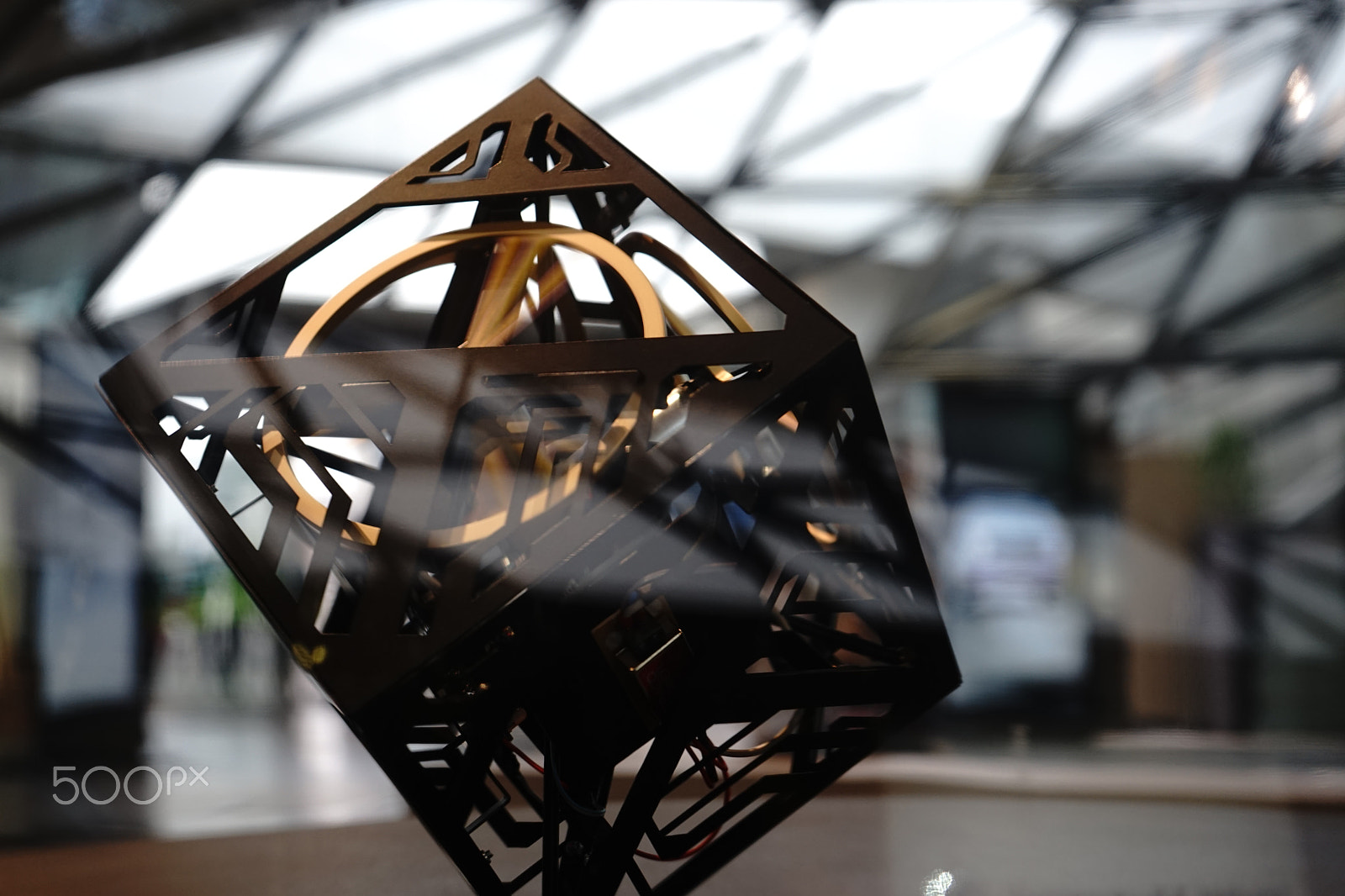 Sony FE 28-70mm F3.5-5.6 OSS sample photo. Magic cube in bmw centre photography