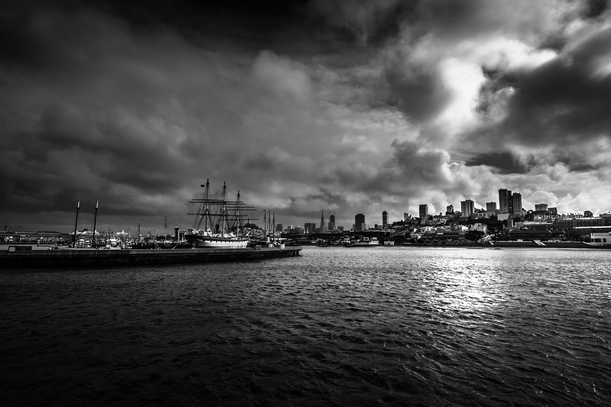 ZEISS Touit 12mm F2.8 sample photo. San francisco bay photography