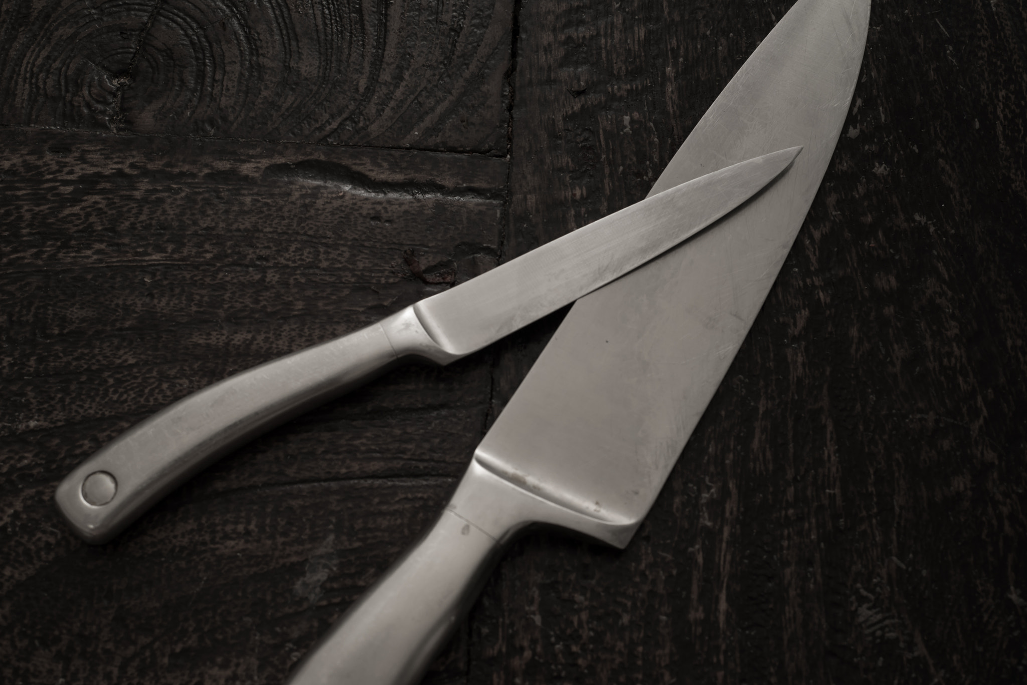 Nikon D750 + Nikon AF Nikkor 50mm F1.8D sample photo. Kitchen knife photography