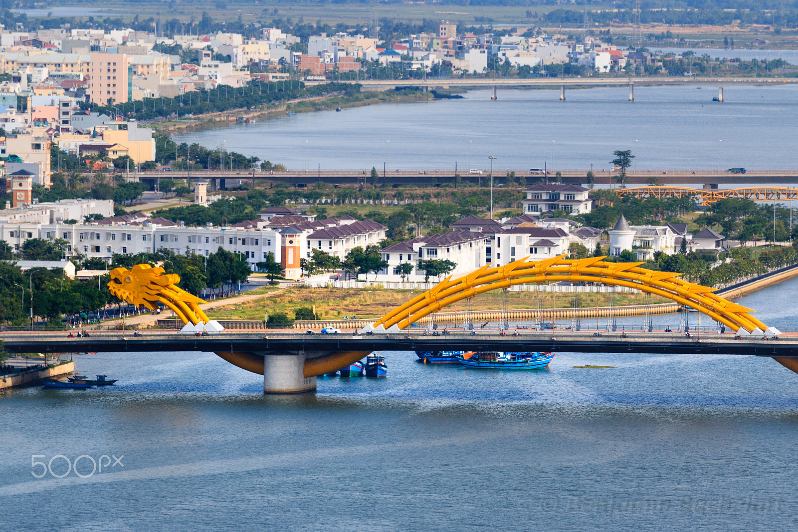 Canon EOS 70D + Canon EF 70-200mm F4L IS USM sample photo. Cầu rồn, tp Đà nẵng / dragon river bridge, da nang photography