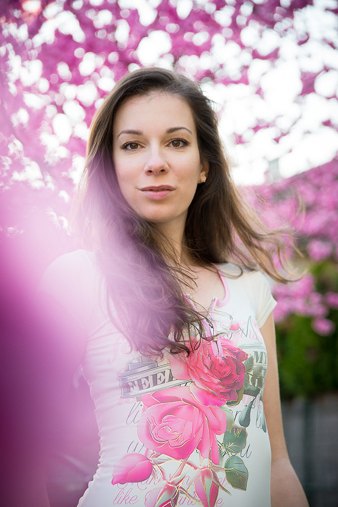 Nikon D610 + Sigma 24-105mm F4 DG OS HSM Art sample photo. Spring portrait photography