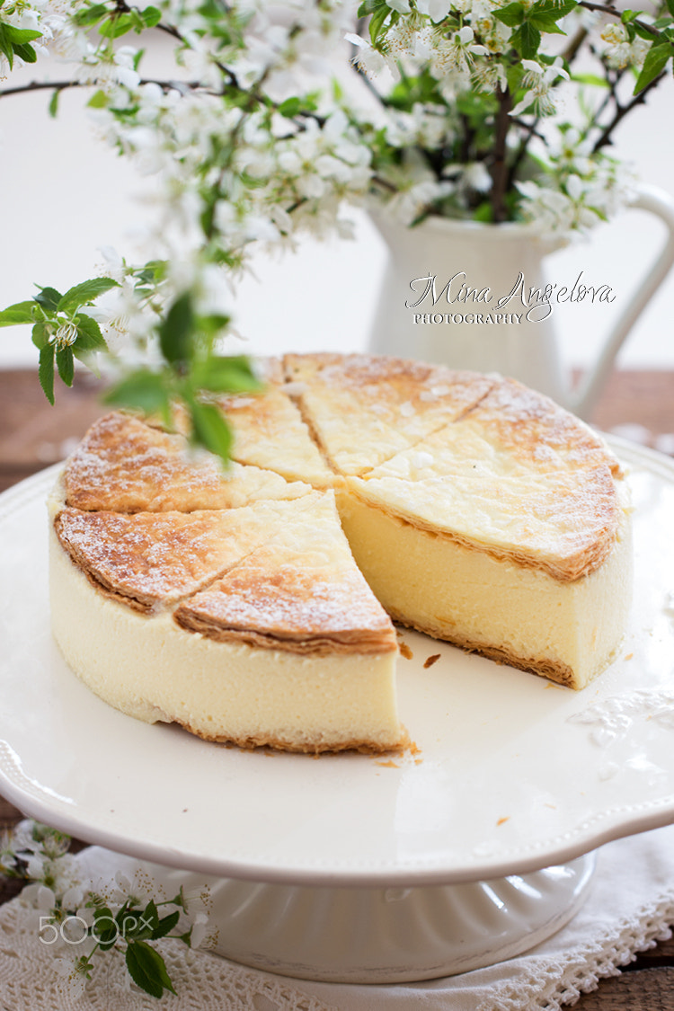 Canon EF 100mm F2.8L Macro IS USM sample photo. Vanilla slice - krempita photography