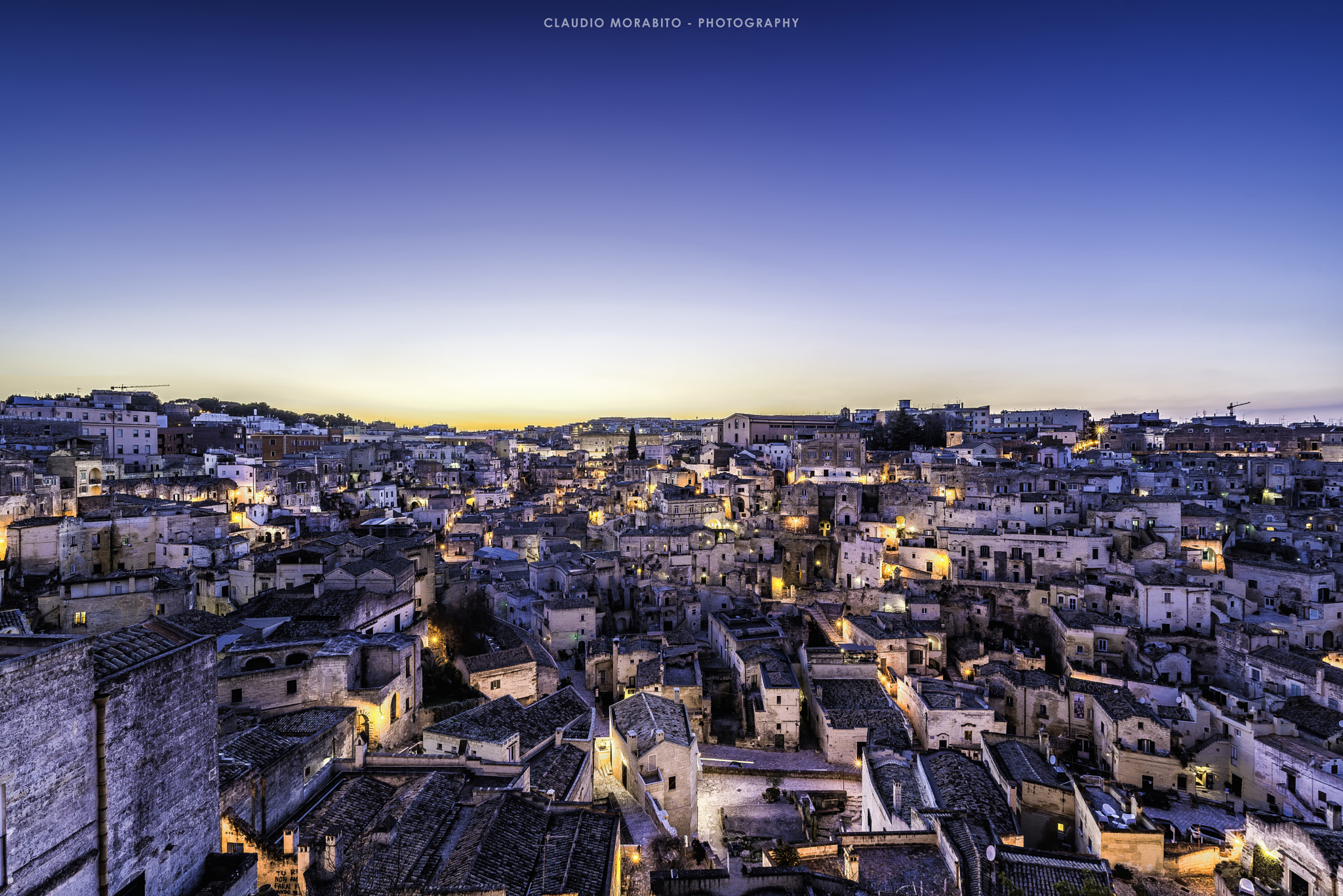 Nikon D750 + Tamron SP 15-30mm F2.8 Di VC USD sample photo. Matera - magia di colori al tramonto photography