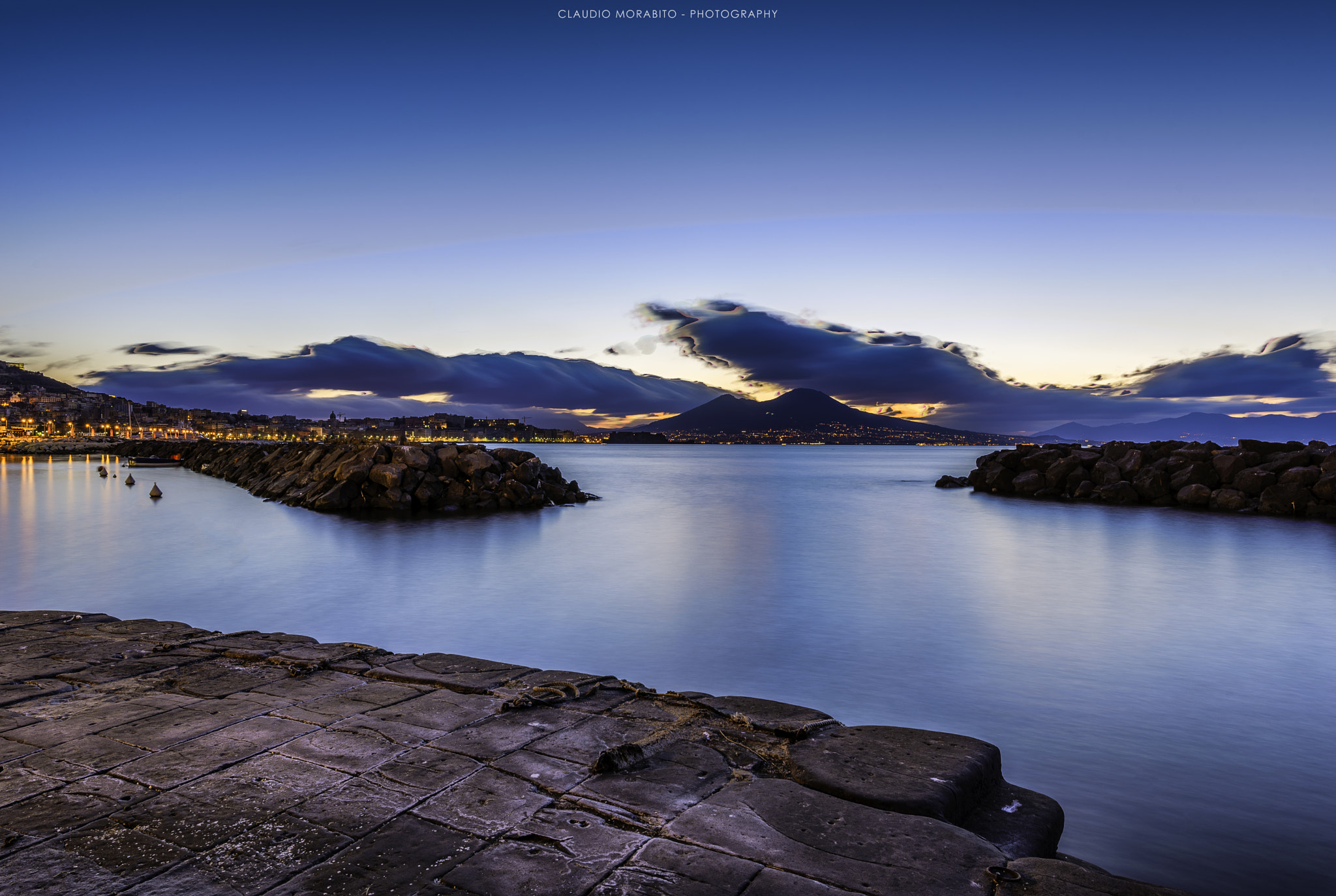 Tamron SP 15-30mm F2.8 Di VC USD sample photo. Golfo di napoli - alba photography