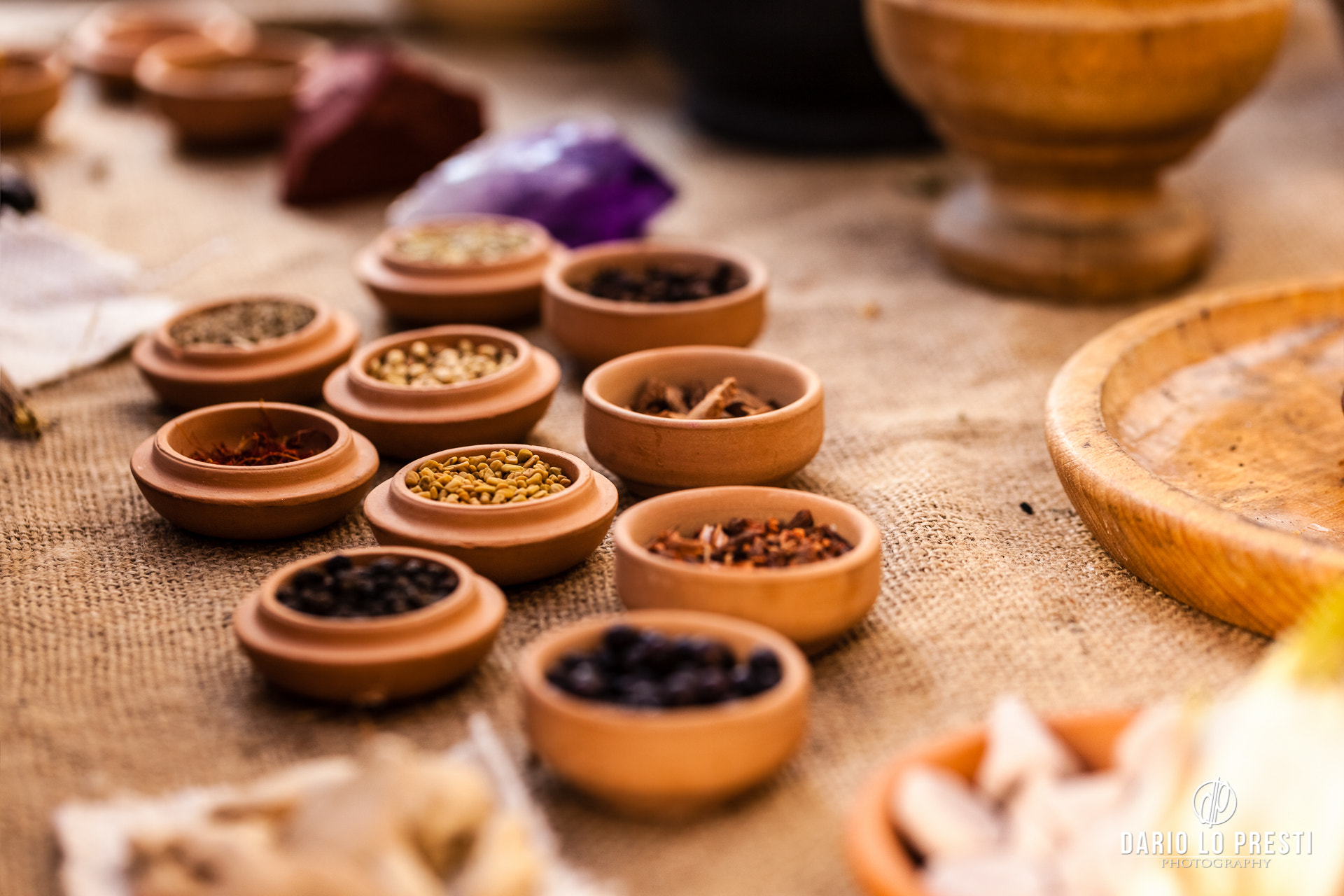 Canon EF 100mm F2.8L Macro IS USM sample photo. Spices on a table photography