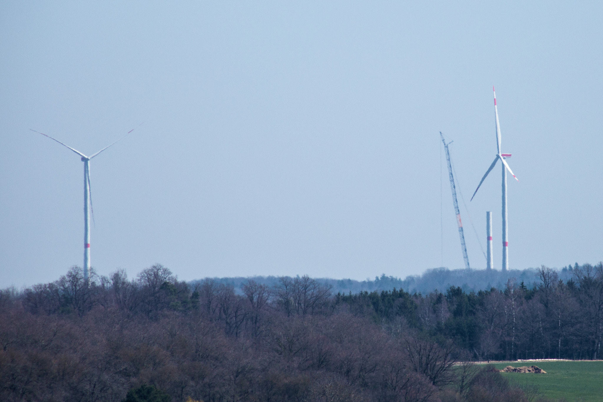 Canon EF 300mm F4L IS USM sample photo. Windpark nonnenholz img photography