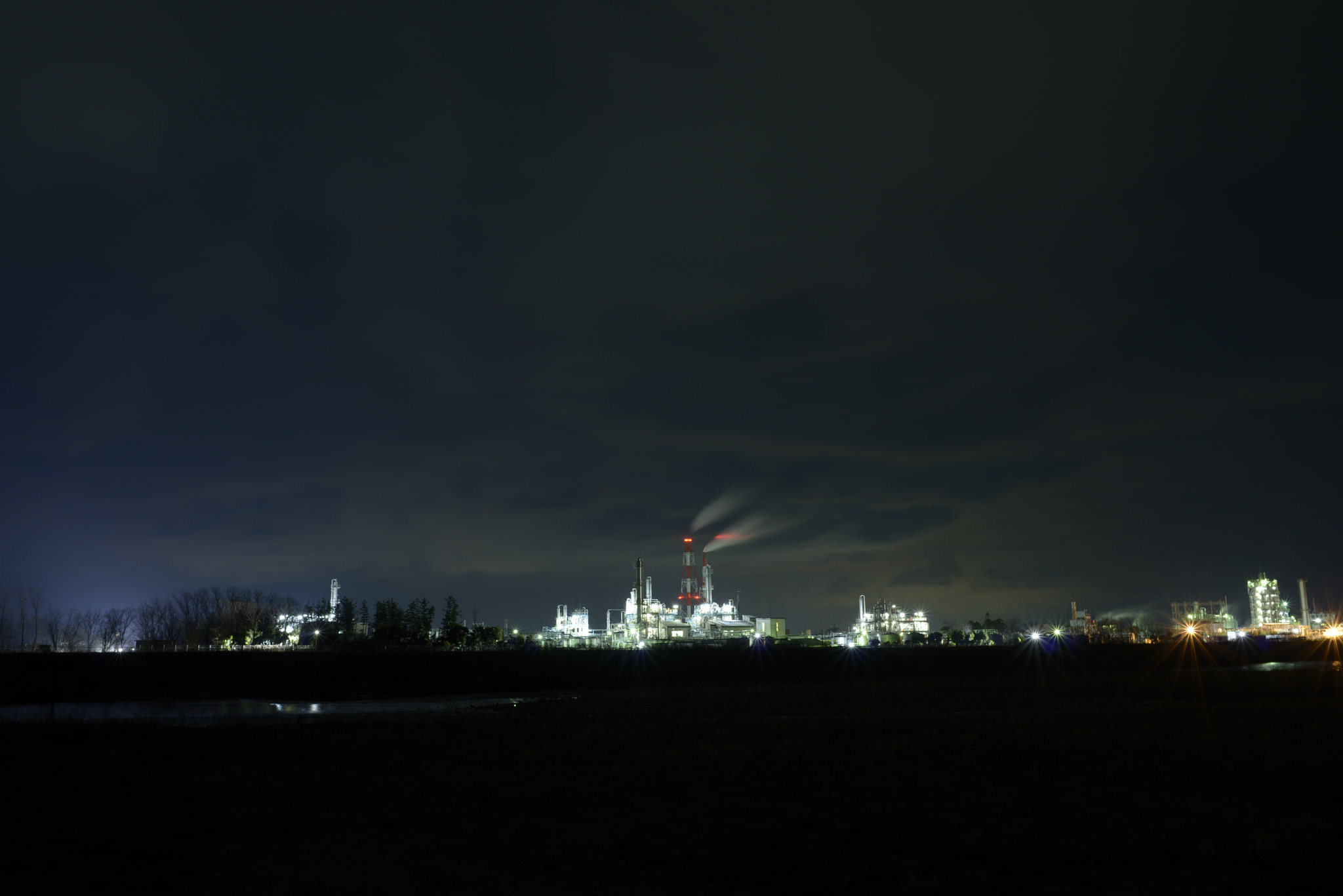 Nikon D800 sample photo. 工場夜景 photography